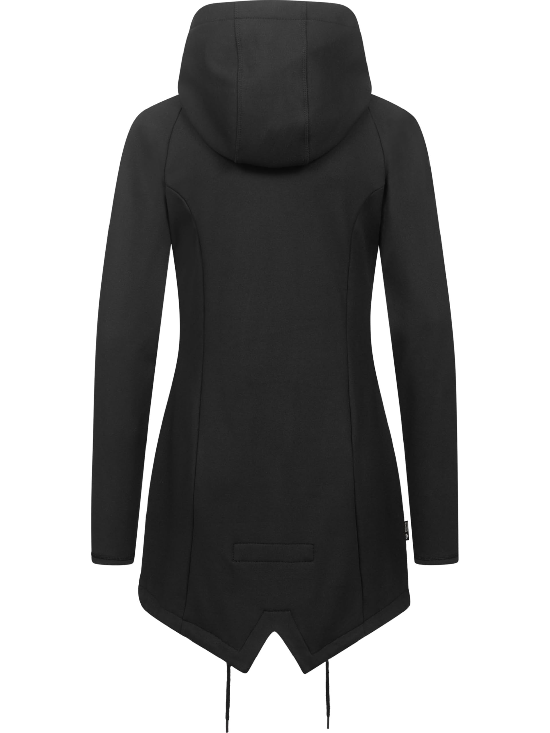 Ragwear Damen Kurzmantel Softshellmantel mit super kuscheligem, warmem Fleece-Innenfutter Wingi YOUMODO XS-3XL