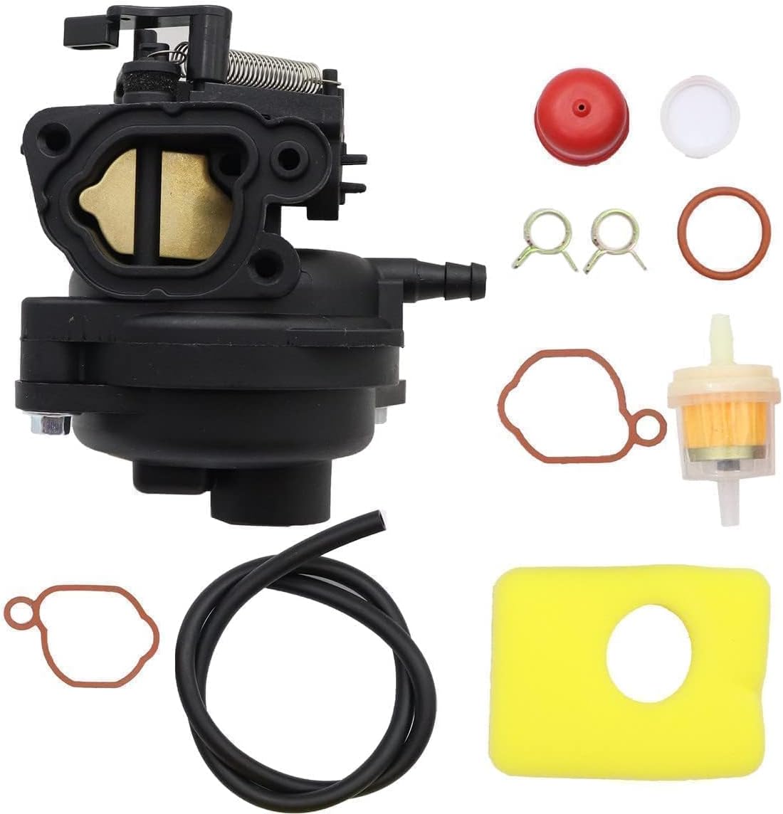 XQSMWF 799583 Lawnmower Carburetor Kit Fit For Husqvarna LC221AH LC221A LC121P LC221FHE HU625AWD HU675HWT HU550FH HU725AWDHQ 5521P LC153 Lawn Mower
