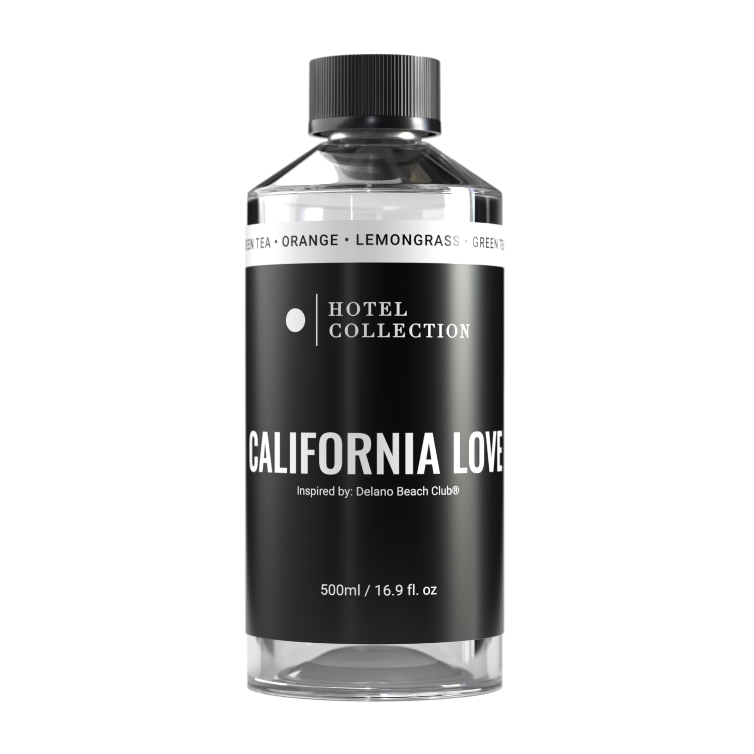 Hotel Collection Diffuser Oil - California Love - Aromatherapy Essential Fragrance Oil - Green Tea, Orange, and Lemongrass - 500mL 16.9 Fl oz