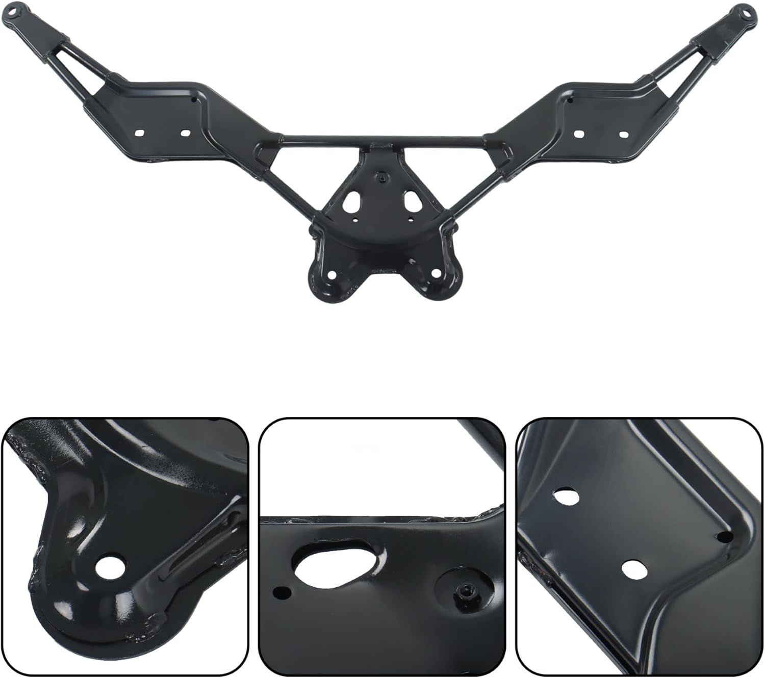 Front Crossmember Subframe Bracket Replacement for EX35 EX37 G25 G37 M35 M37 M45 M56 2006-2013