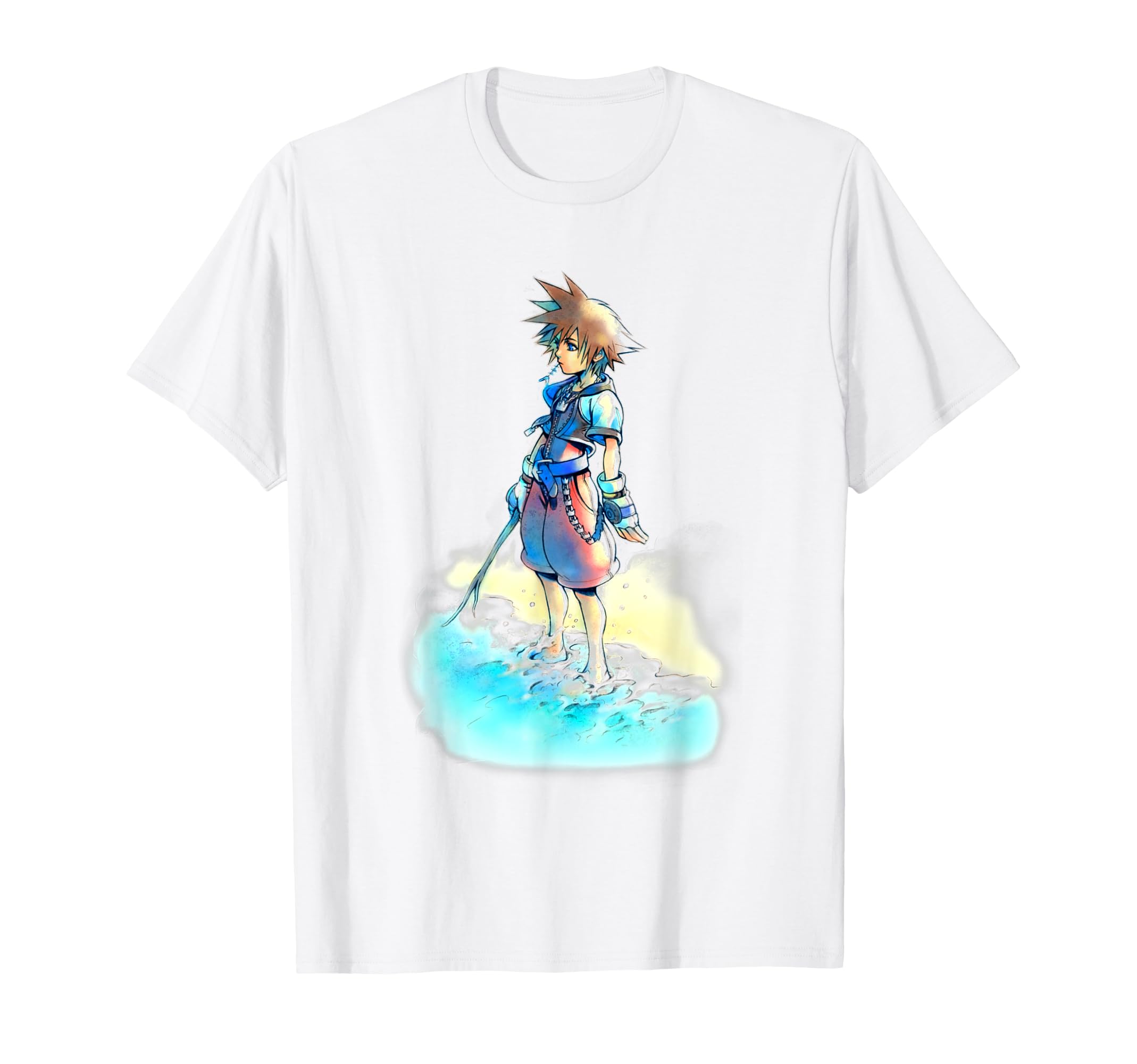 キングダムハーツ　Tシャツ Amazon | ディズニー キングダムハーツ ソラビーチ スケッチ T