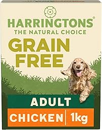 Harringtons Complete Grain Free Hypoallergenic Chicken & Sweet Potato Dry Adult Dog Food 1kg - Made with All Natural Ingredients