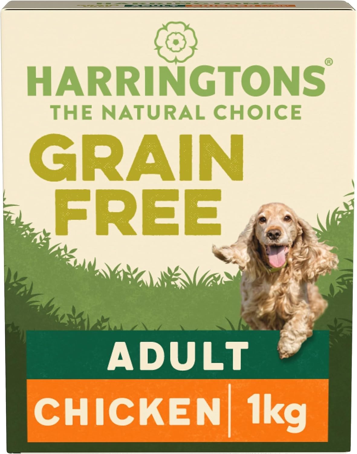 Harringtons Complete Grain Free Hypoallergenic Chicken & Sweet Potato Dry Adult Dog Food 1kg - Made with All Natural Ingredients