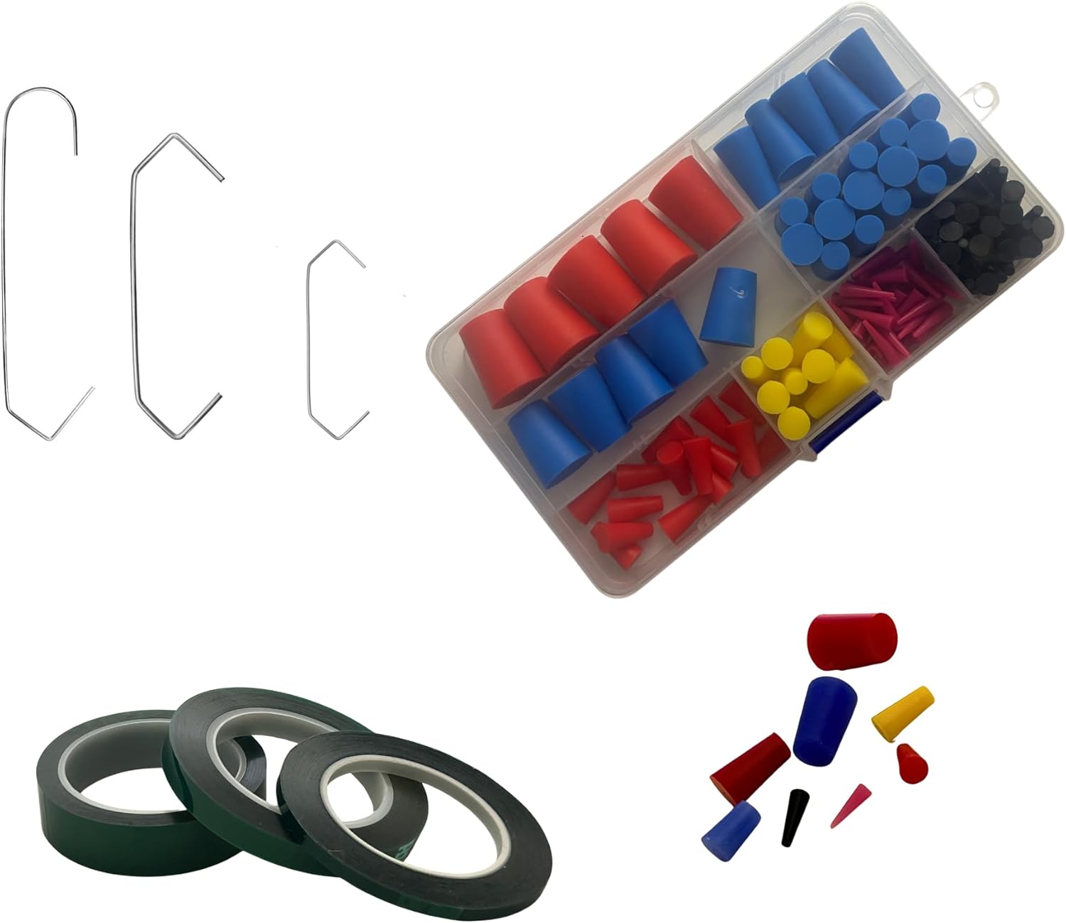ALL-IN-ONE POWDER COATING SUPPLY KIT INCLUDES 223 PIECES