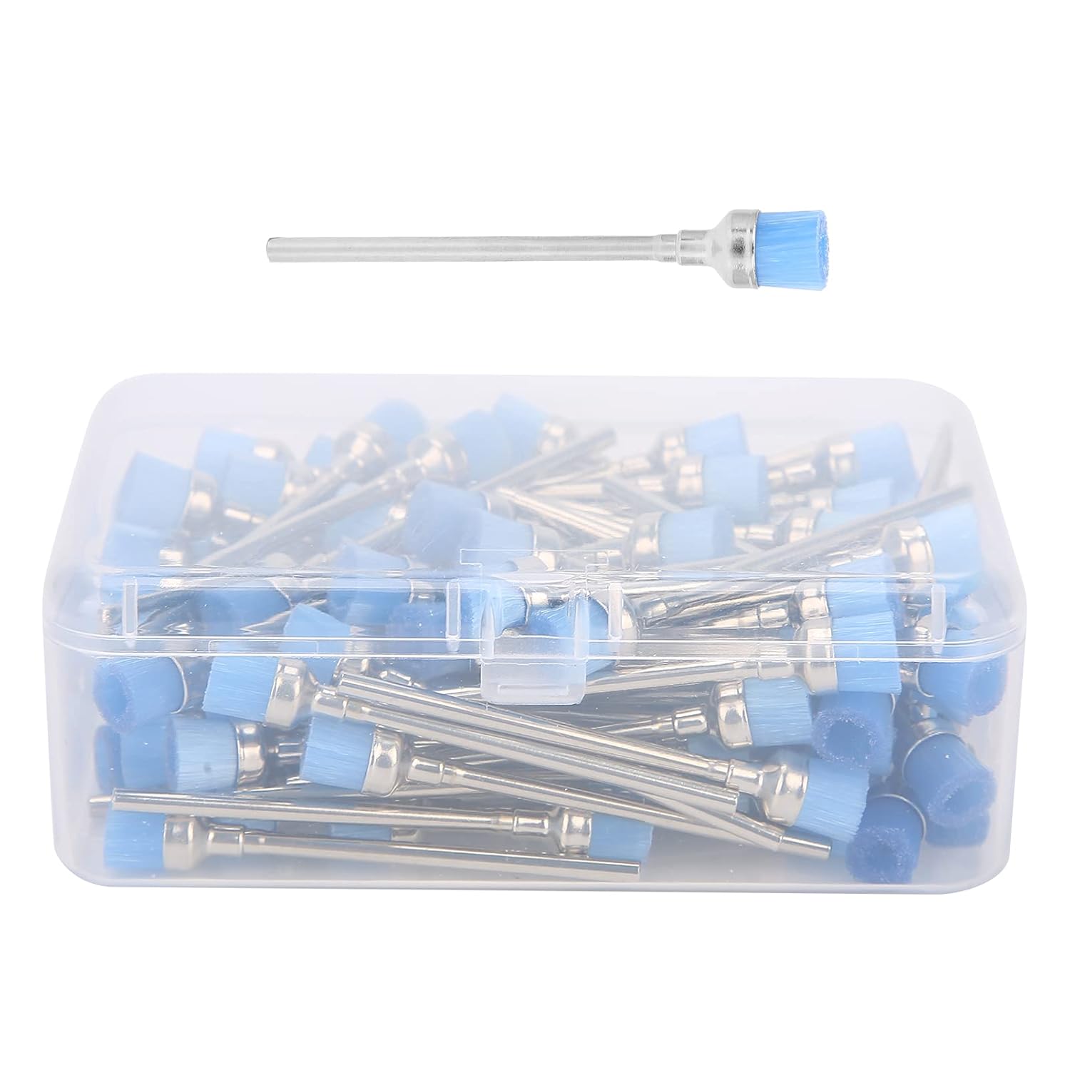 100pcs Nail Drill Bit Cleaning Brush Nail Dust Brush