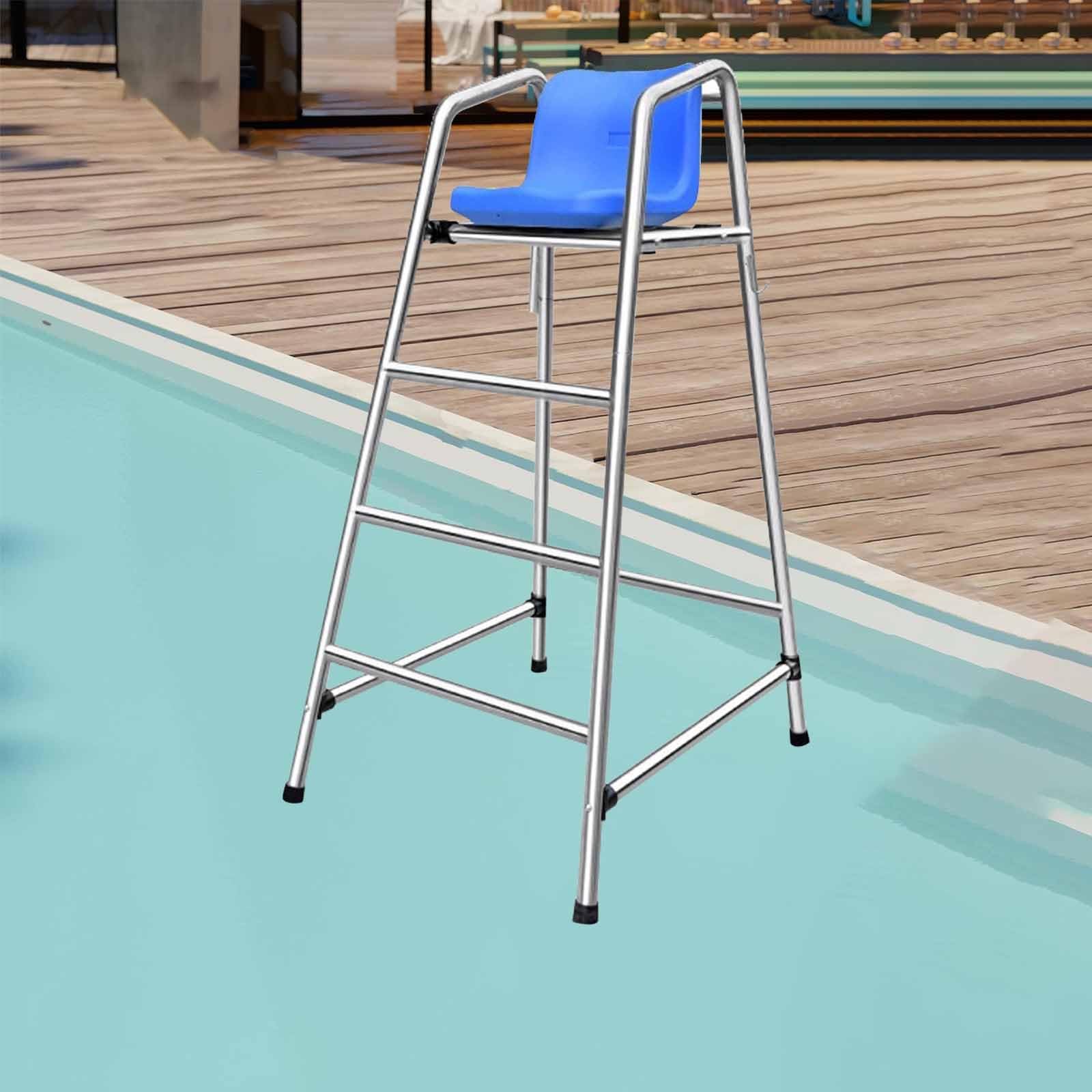 Chaise de sauvetage pour une surveillance améliorée de la sécurité dans les parcs aquatiques et les piscines, convient pour l'intérieur et l'extérieur