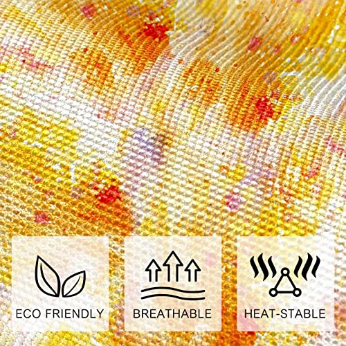 Set de table aquarelle isolant thermique pour proteger la table des dejeuner chauds - 4