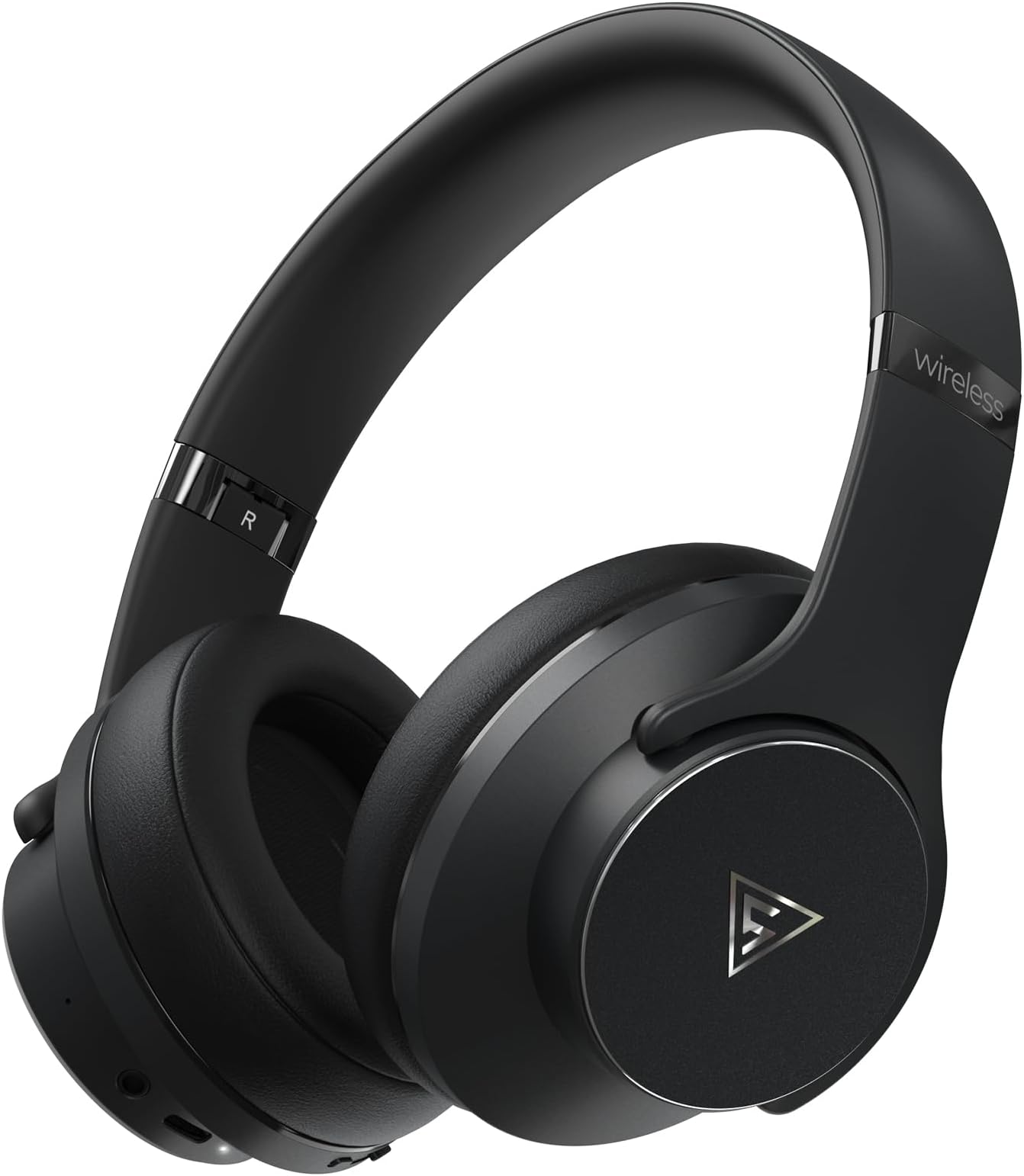DOQAUSBluetooth Headphones with 3 EQ Modes, 90 Hrs Playtime Wireless Headphones, Soft Over ear headphones, Multipoint Connection On Ear headphones, Bluetooth 5.3, Foldable & Wired Mode for Phone/PC