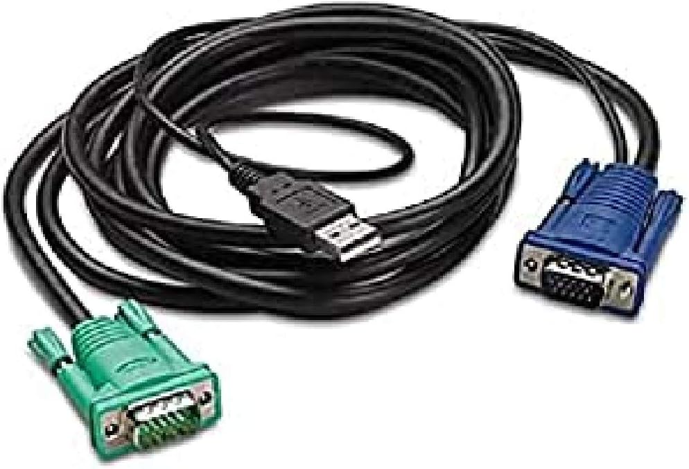 12' LCD KVM USB Cable