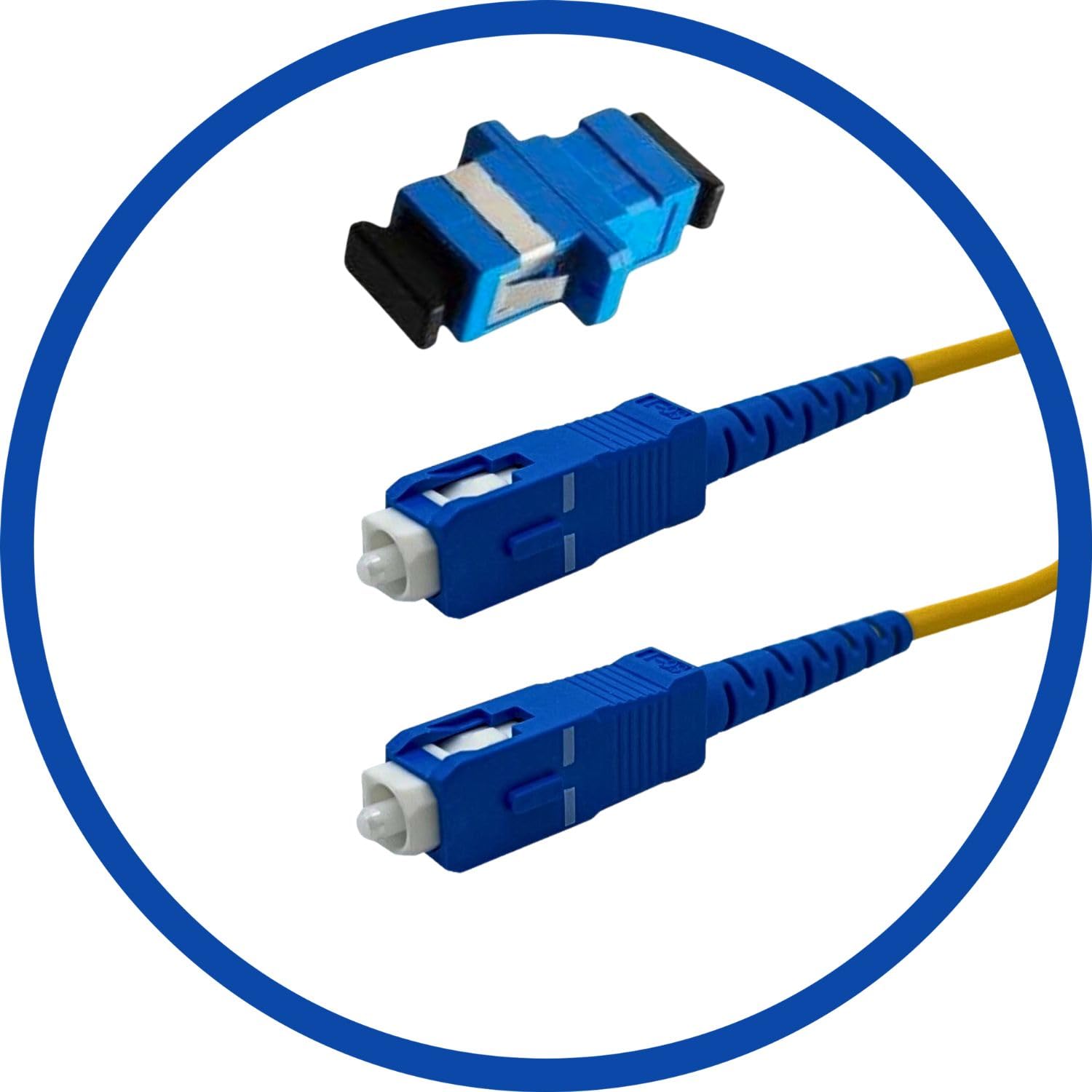 Fiber Optic Patch Cable - Single Mode - SIMPLEX - OS1-9/125um (1M SC to SC)