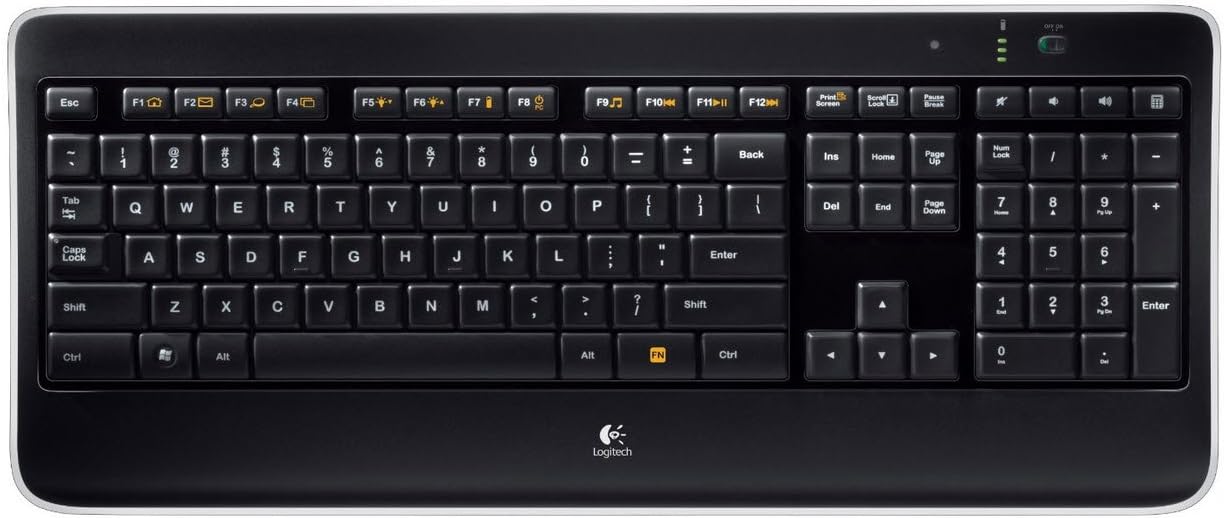 Wireless Illuminated Keyboard K800