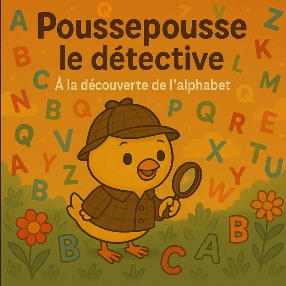Poussepousse le détective: À la découverte de l’alphabet