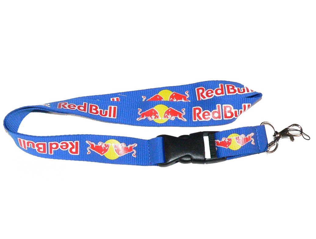 Red Bull Lanyard ID Holder Keychain - Perfect gift for a Doctor Dentist Nurse Teacher IT Information Technology Manufacturing Security Badge Holder