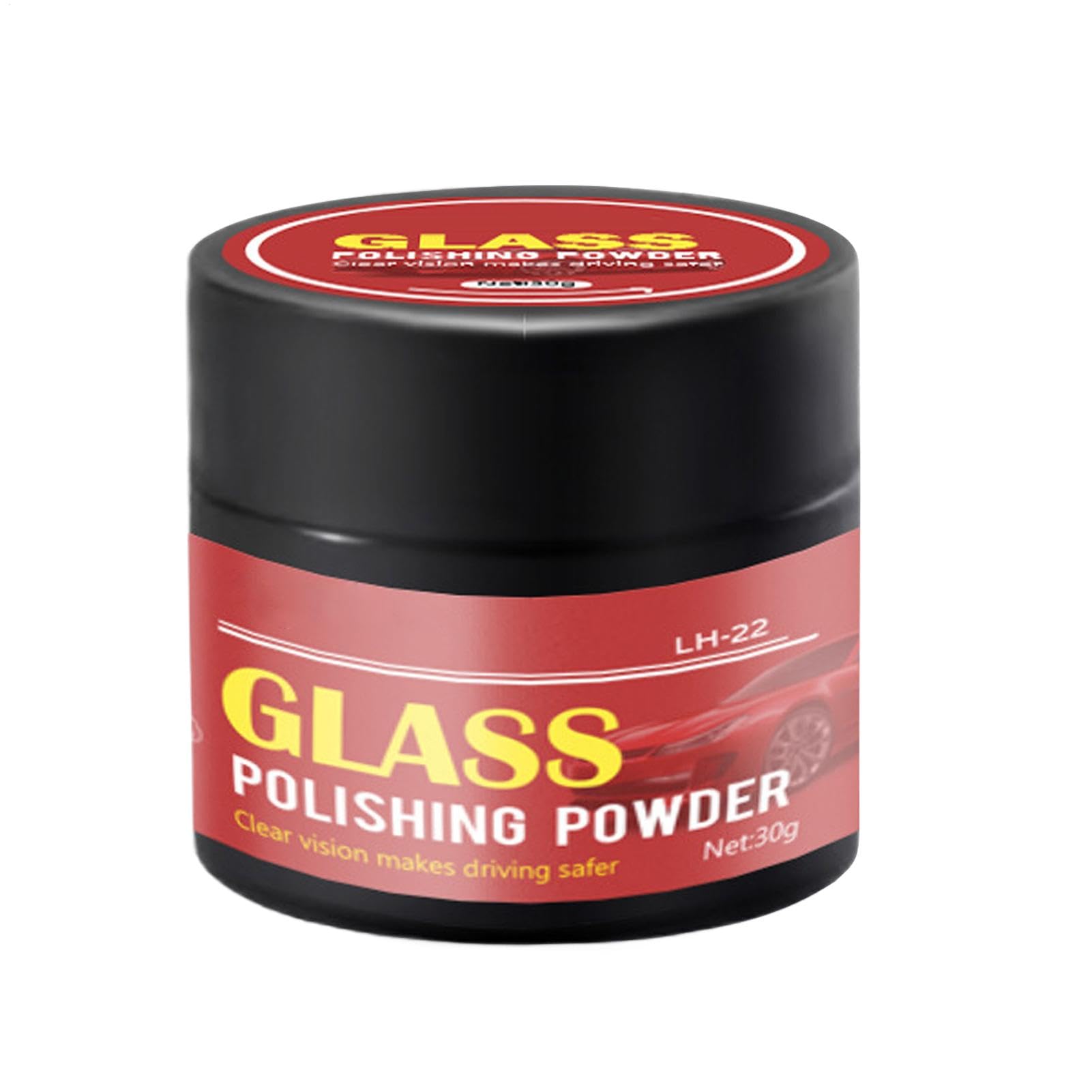 Glass Scratch Remover - Car Glass Cleaning Powder | Window Screen Cleaner For Scratches | Powder Detergent Glass Scratch Repair | Window Washing Solution | Windshield Polish For Removes Film, Stains S