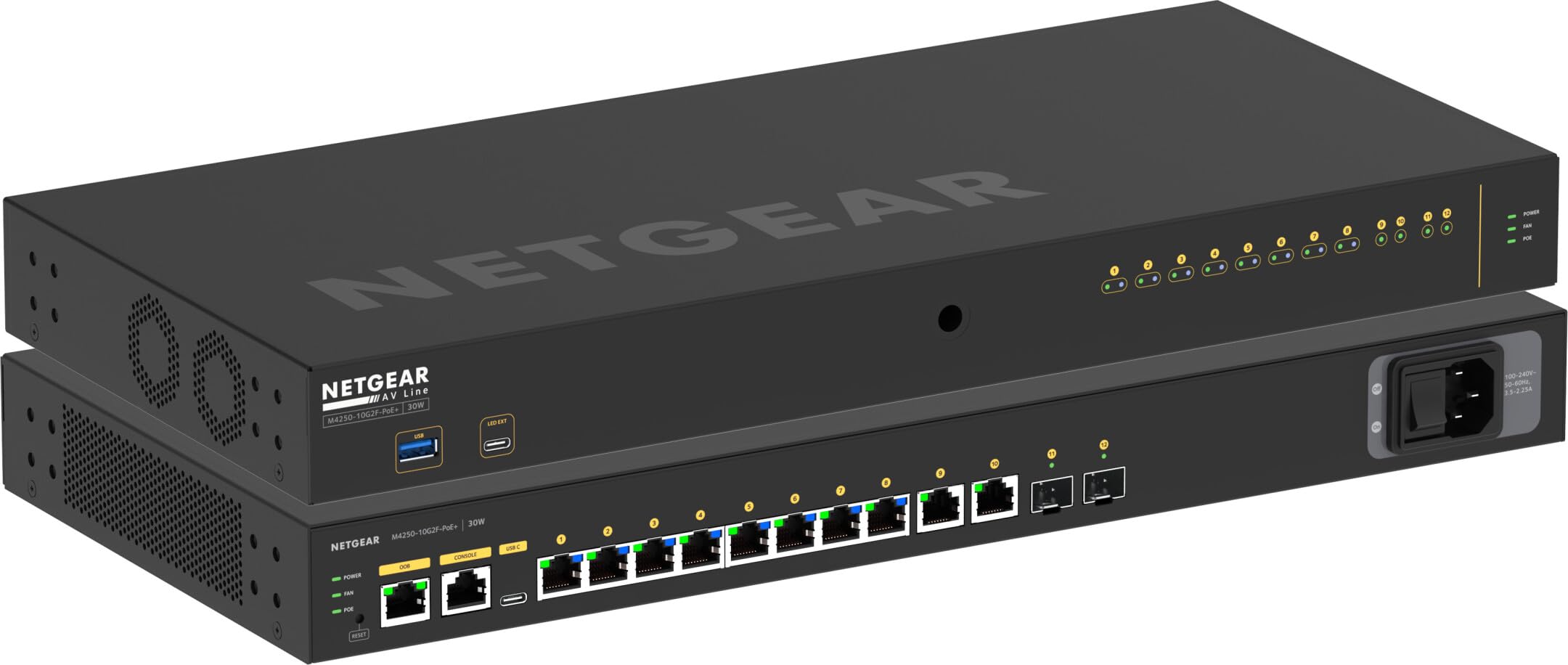 Netgear GSM4212P-100EUS : Amazon.co.uk: Computers & Accessories