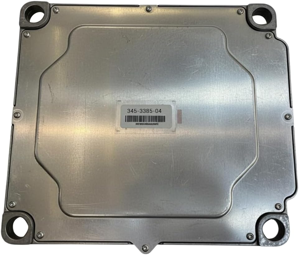 C4.4 C6.6 C7.1 Engine Control Unit Module 3453385 Compatible with Caterpillar CAT Motor Grader 120M 120M2 Loader 563C 573C Excavator 312E - Direct Replacement ECU ECM Module 345-3385