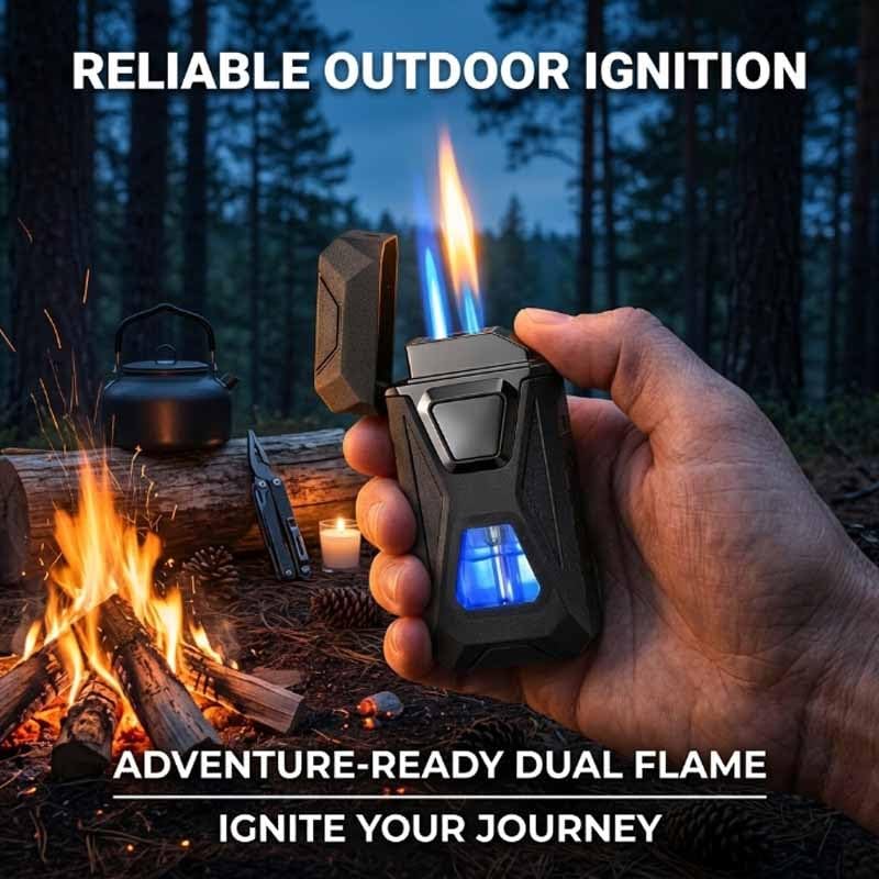 Encendedor Dual de Llama, Recargable USB, Activado por Voz miniatura 6