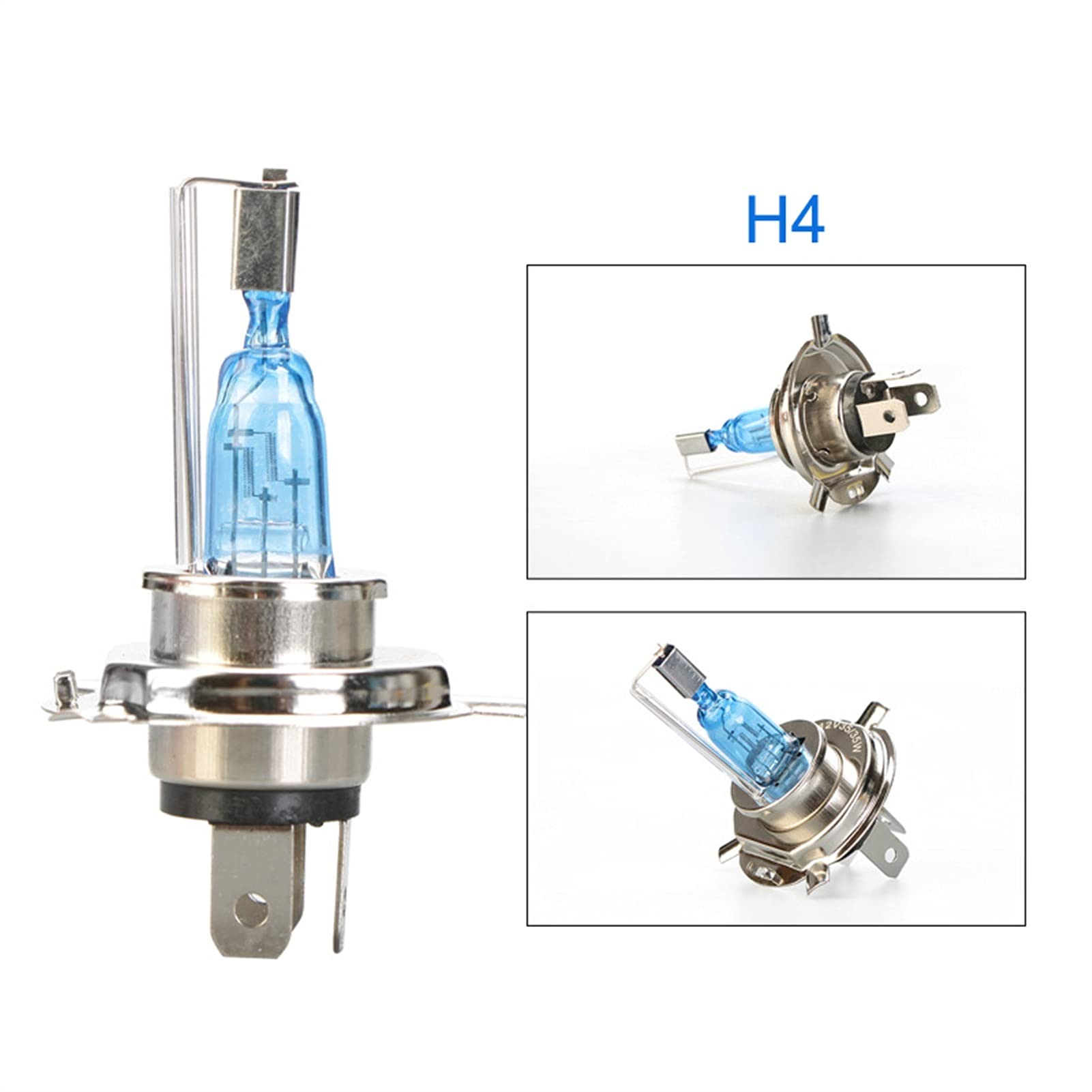 Phares 2 PCS Dernière Voiture Super Bright 55W H4 H7 H11 H1 9005 9006 HB3 HB4 Lampe halogène Prise Originale Phare AutoPlight Ampoule 5500K Blanc (Emitting Color : 2 PCS H11)