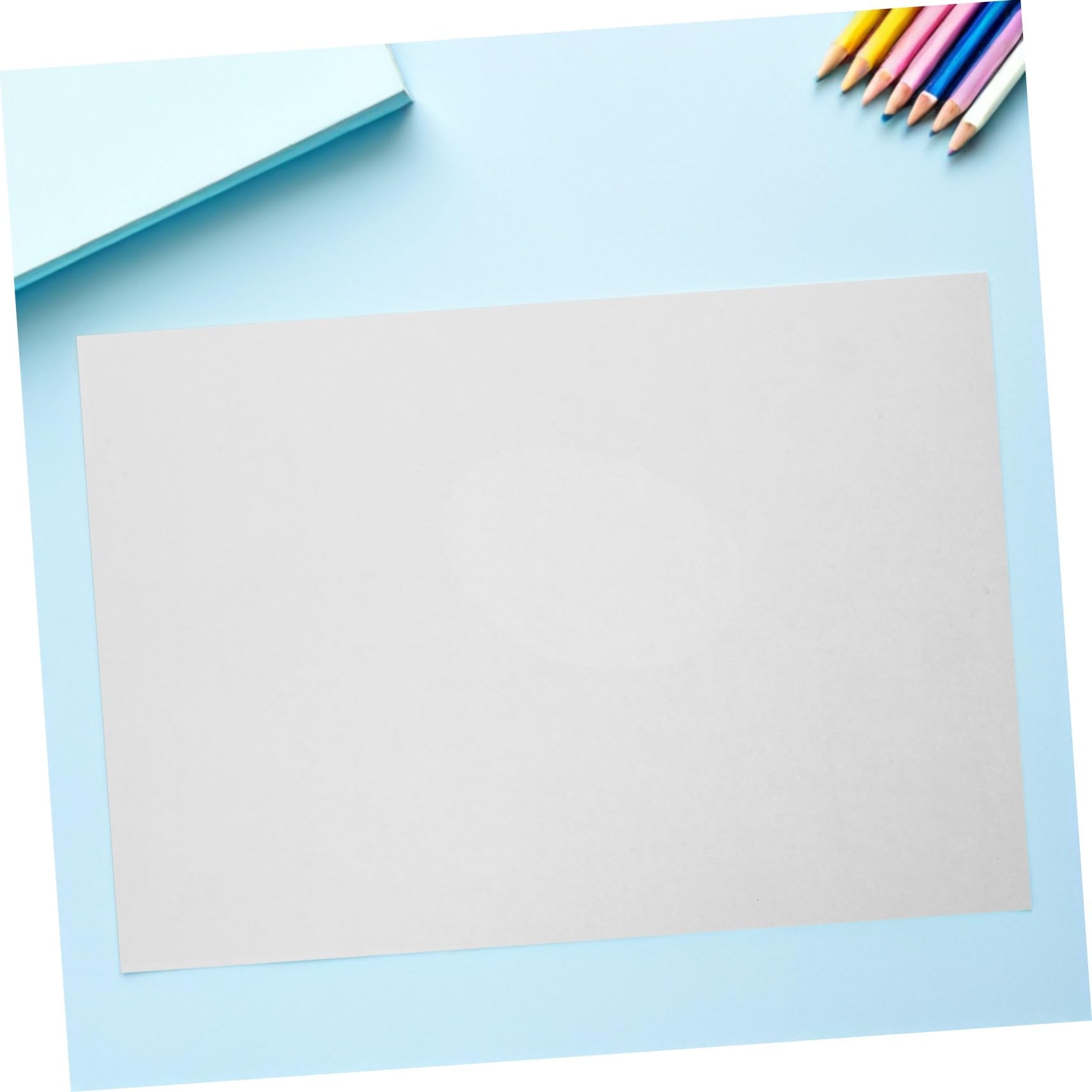 DOITOOL 50 Blatt Zeichenpapier Skizzenpapier Säurefrei Recycelt Blanko Malpapier für Künstler Studenten Kompatibel mit Bleistift Tusche Pastell Aquarell Geeignet