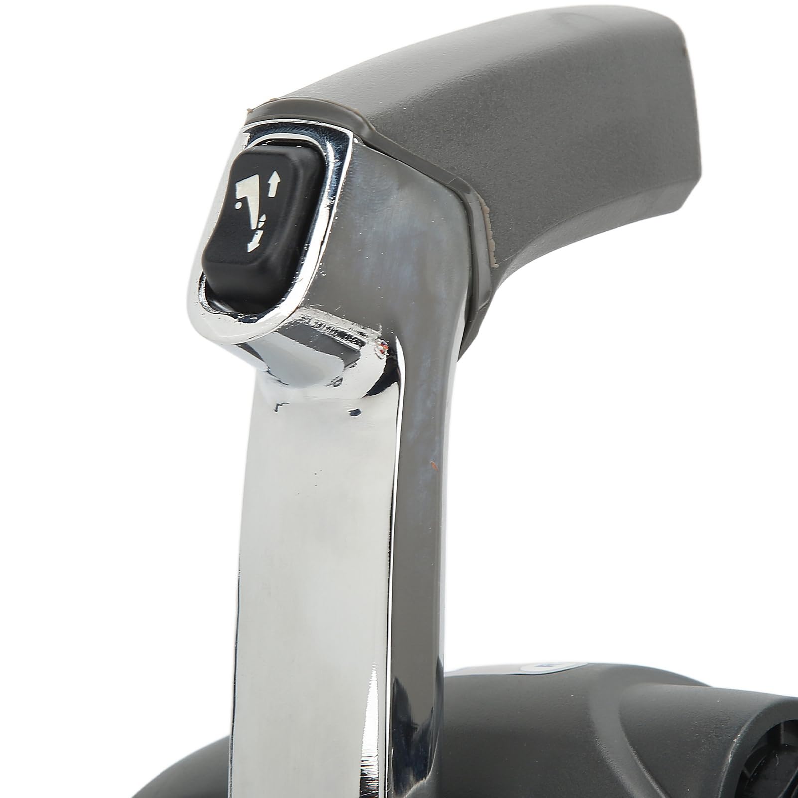 Aramox Boîte de Télécommande de Moteur Hors-bord en Acier Inoxydable ABS, avec Inclinaison de Garniture électrique, Friction de Ralenti Rapide pour Hors-bord