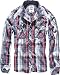 Produktbild Brandit Central City Check Shirt Vintage Hemd, Navy-white, S