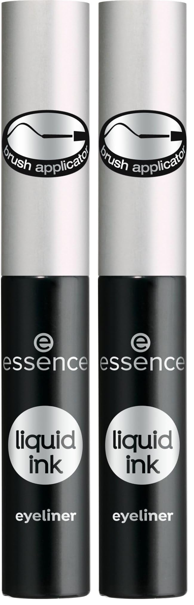 Liquid Ink Schwarzer Eyeliner (Packung mit 2)