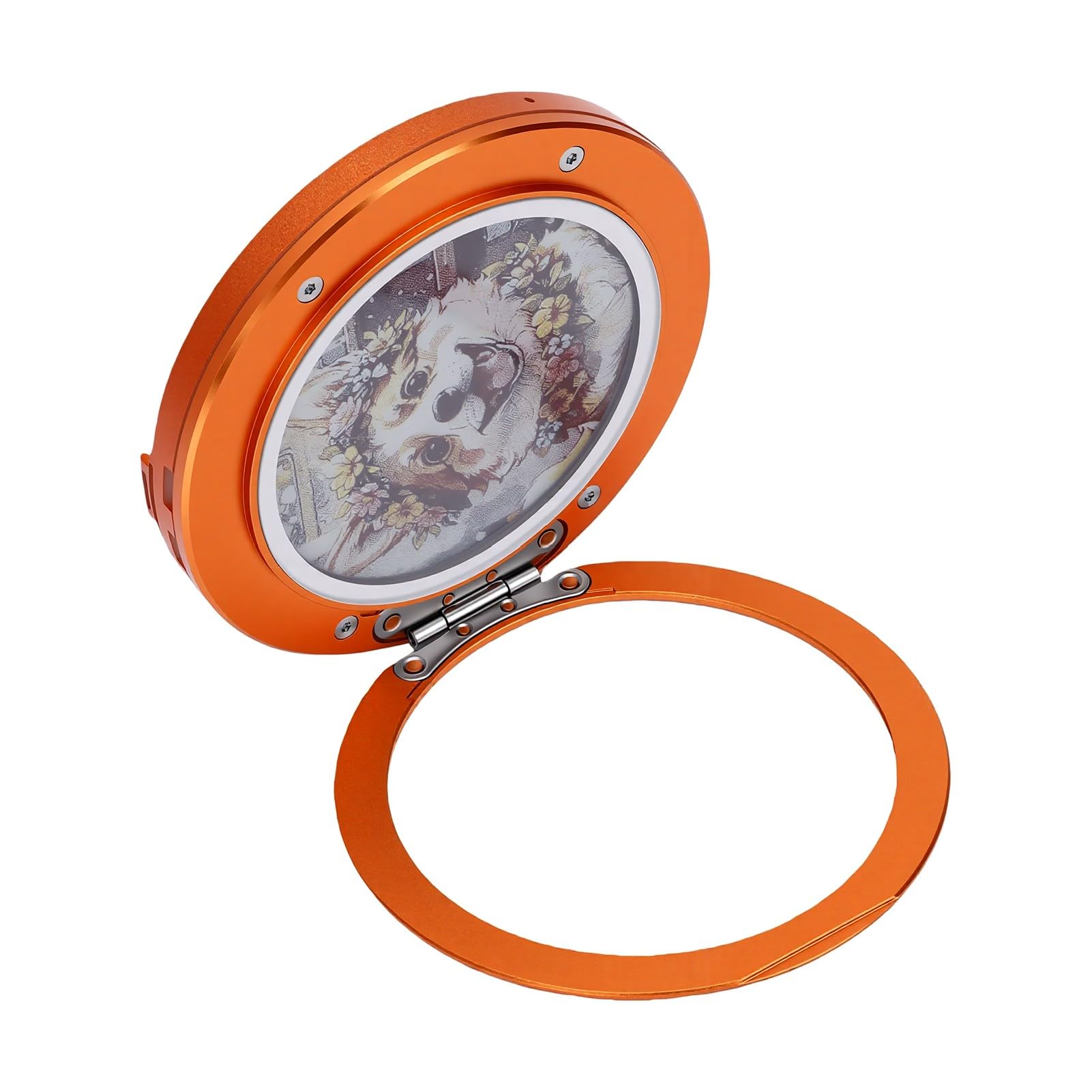 Annadue Supporto Ad Anello Magnetico per Telefono con Schermo TFT a Sei Colori da 1,69 Pollici
