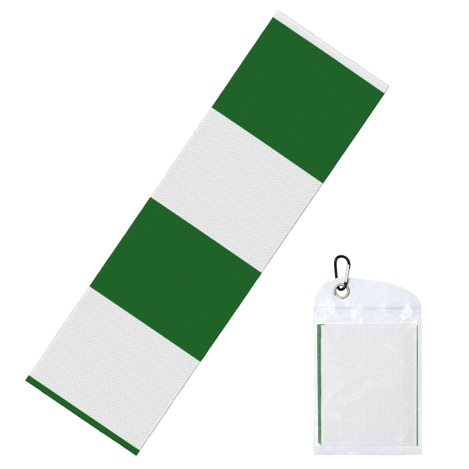 HGIUYDRD Flag of Saxony Print Cooling Sports Towel with PVC Carry Bag for Gym, Beach, Golf and World Cup Events
