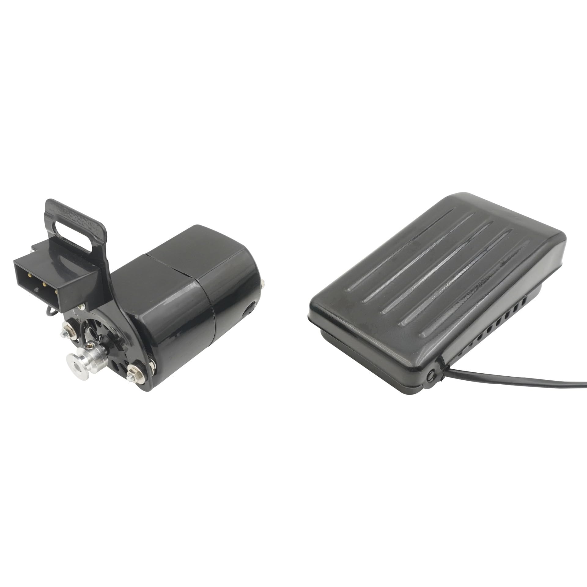 Motore per macchina da cucire, 250 W, 10000 giri/min, rotazione in senso antiorario con controller a pedale, cintura e accessori da cucito compatibile con varie marche di macchine da cucire domestiche