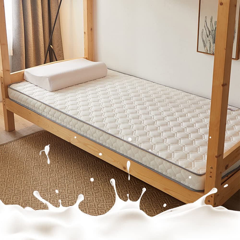 Surmatelas De Futon Japonais pour Lit Simple Matelas De Sol Double Pliable Matelas De Sol Futon Doux Tapis De Sol Tatami Surmatelas De Lit Double Complet,Style,90x200cm(35 * 79in