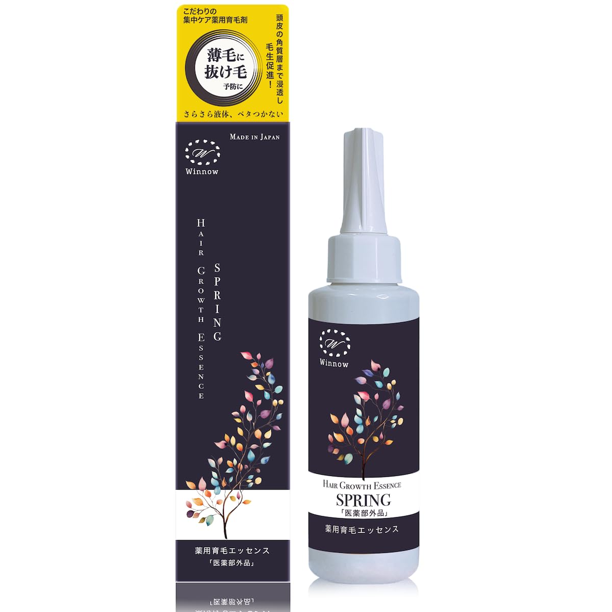 Amazon | Winnow 国産 育毛剤 12種ボタニカル成分 育毛 発毛促進