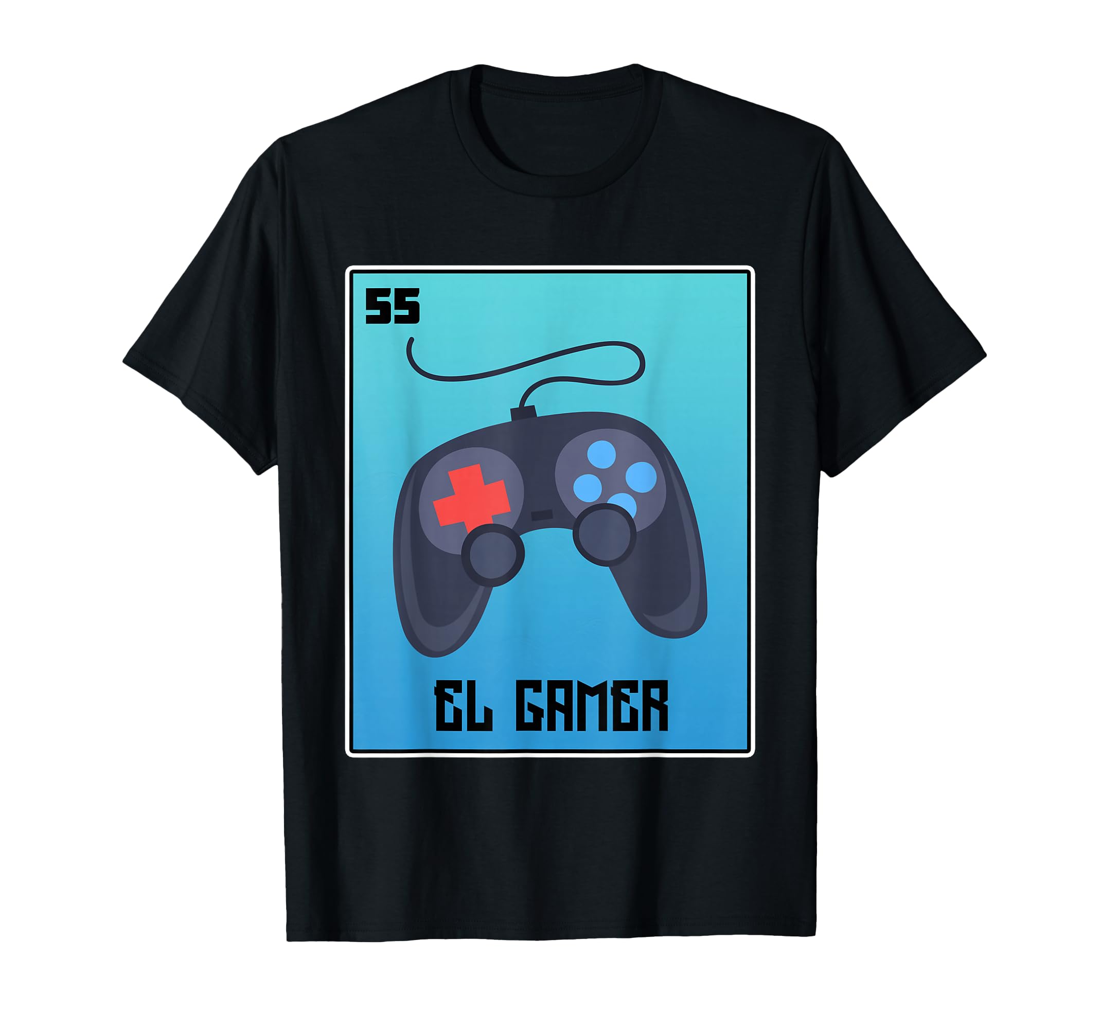 El Gamer Video Games Funny Mexican Lottery Parody Graphic T-Shirt