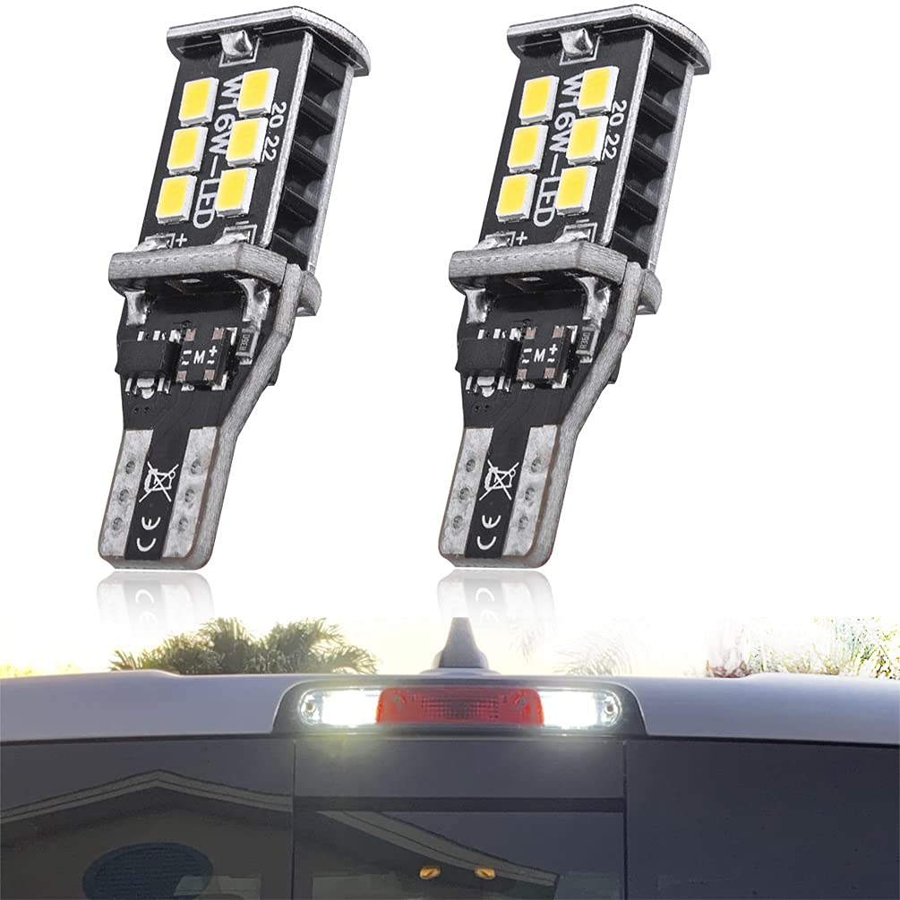 LED Third Brake Light for 2000-2020 Ford F150 F250 F350 Pickup Truck High Mount Stop Lights Truck 3rd Brake Lamp Cargo Illumination Lights 902 906 912 920 921 T15 W16W LED Replacement Bulbs