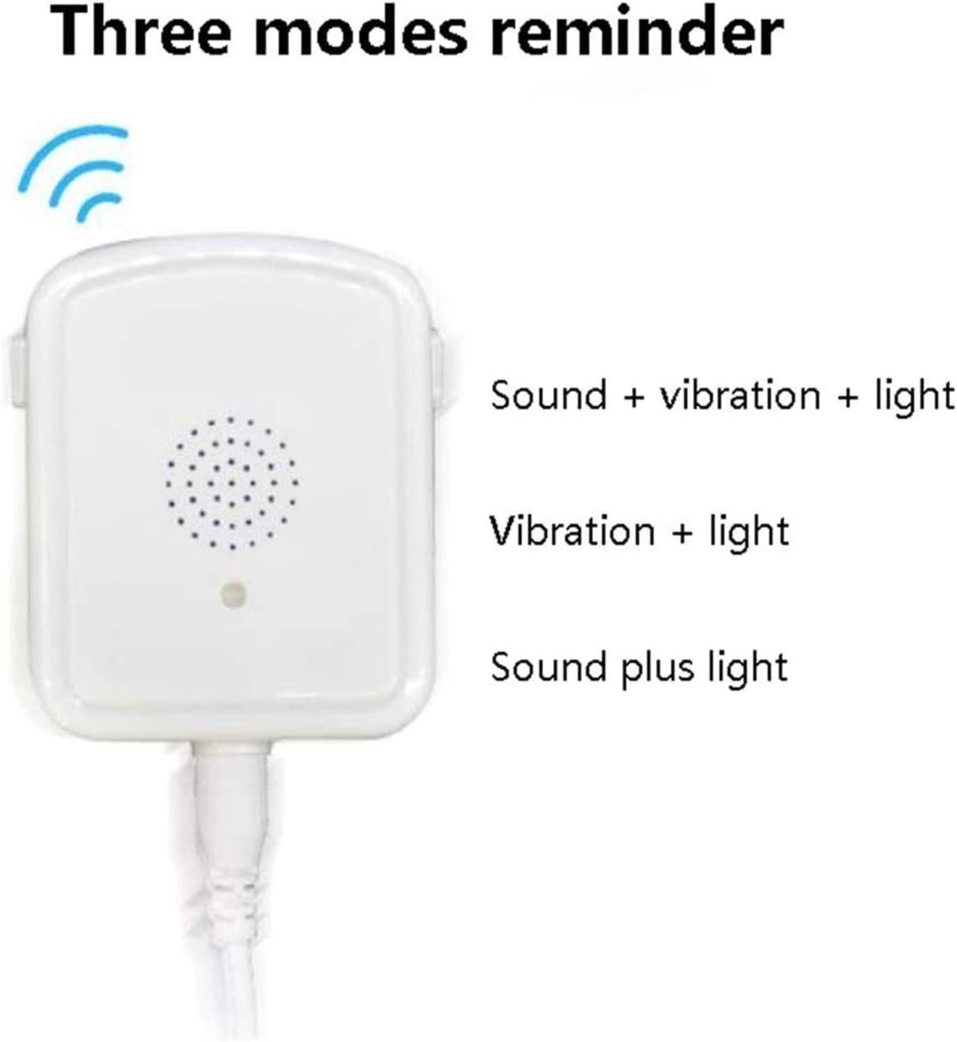 Sound Vibrating Bedwetting Alarm Cure Potty Training Nighttime Baby Monitor for Boys Girls Adults Incontinence Seniors Effective Way for Infants to Prevent Red Ass 1127 : Health & Household