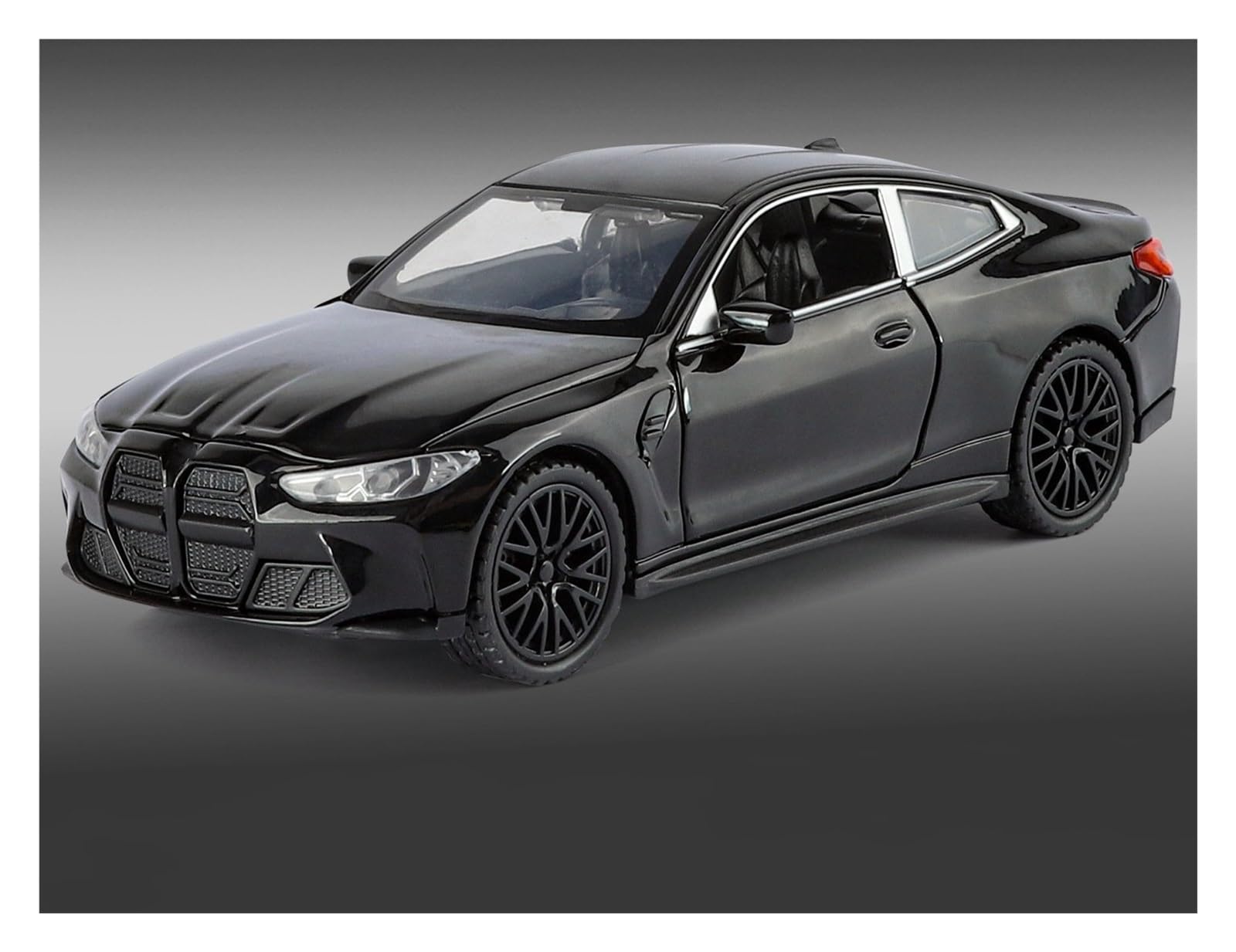 AUDSNI Die-Cast Diecast Car Model 1:32 For BWM M4 Alloy Car Model Diecast Collect(Black)