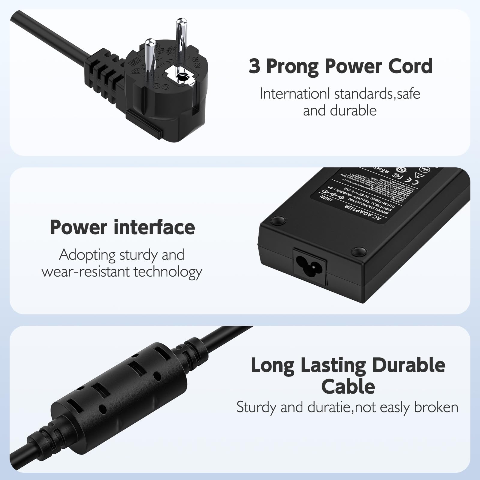 Dell Alimentatore 180 Watt Forma Sottile Per Alienware 17 - Foto 8