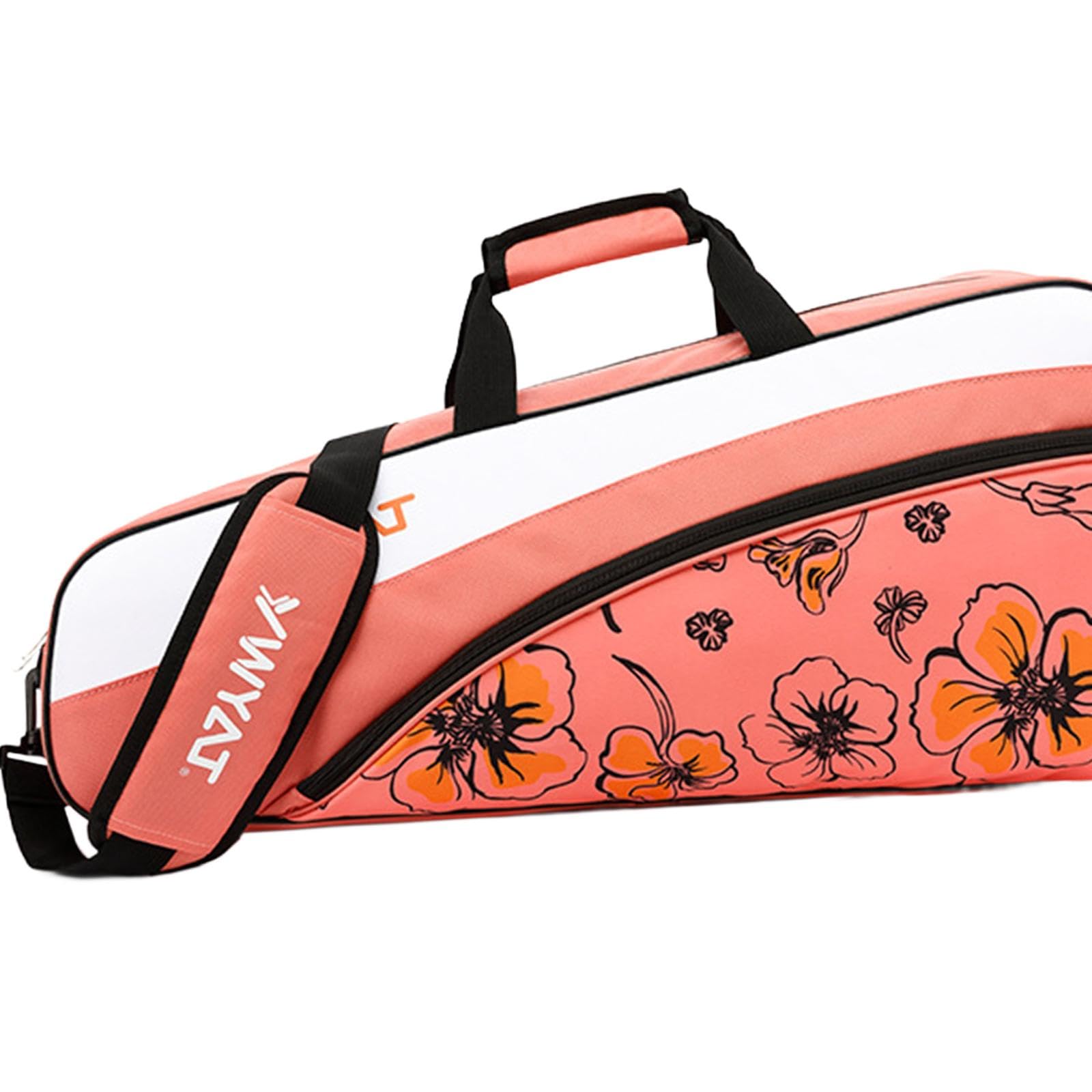 Oshhni Sac de Raquette de Badminton, Sac à Dos de Sport de Tennis, Sac de Transport de Raquette, Sac à Main de Tennis pour athlètes Professionnels,