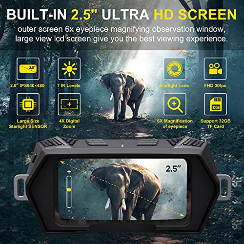 Dsoon Binocolo Visione Notturna 2K Foto 1080P
