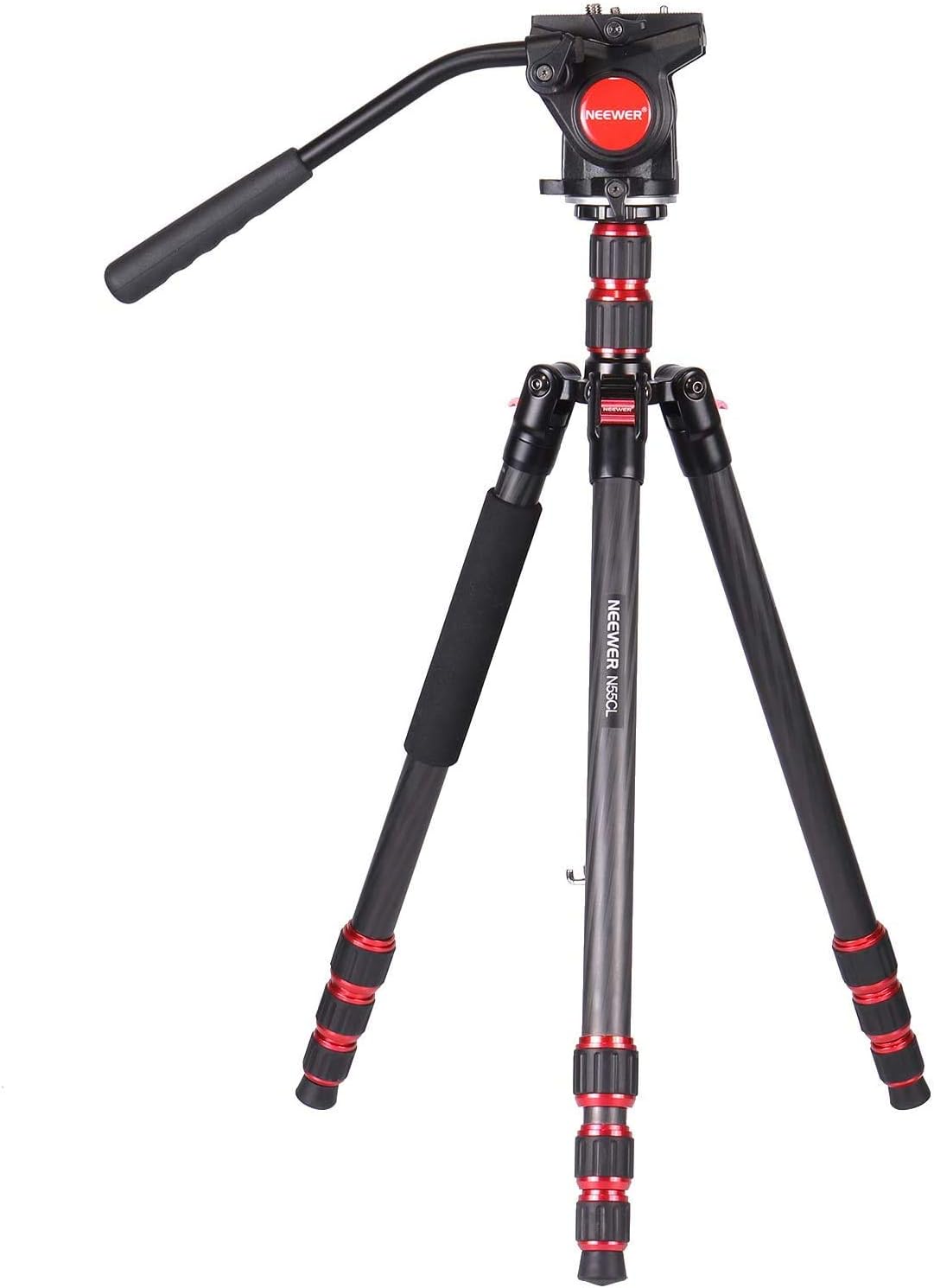 Amazon 2in1 N55CL カメラ三脚一脚 カメラビデオ三脚 カーボンファイバー 軽量 最大高さ200cm 最大耐荷重10kg