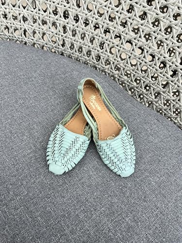 Image of Macarena Collection Womens Shoes Leather Sandals for Women | Huarache Handmade Mexican Sandals | Comfortable & Stylish Womens Sandals 2167
