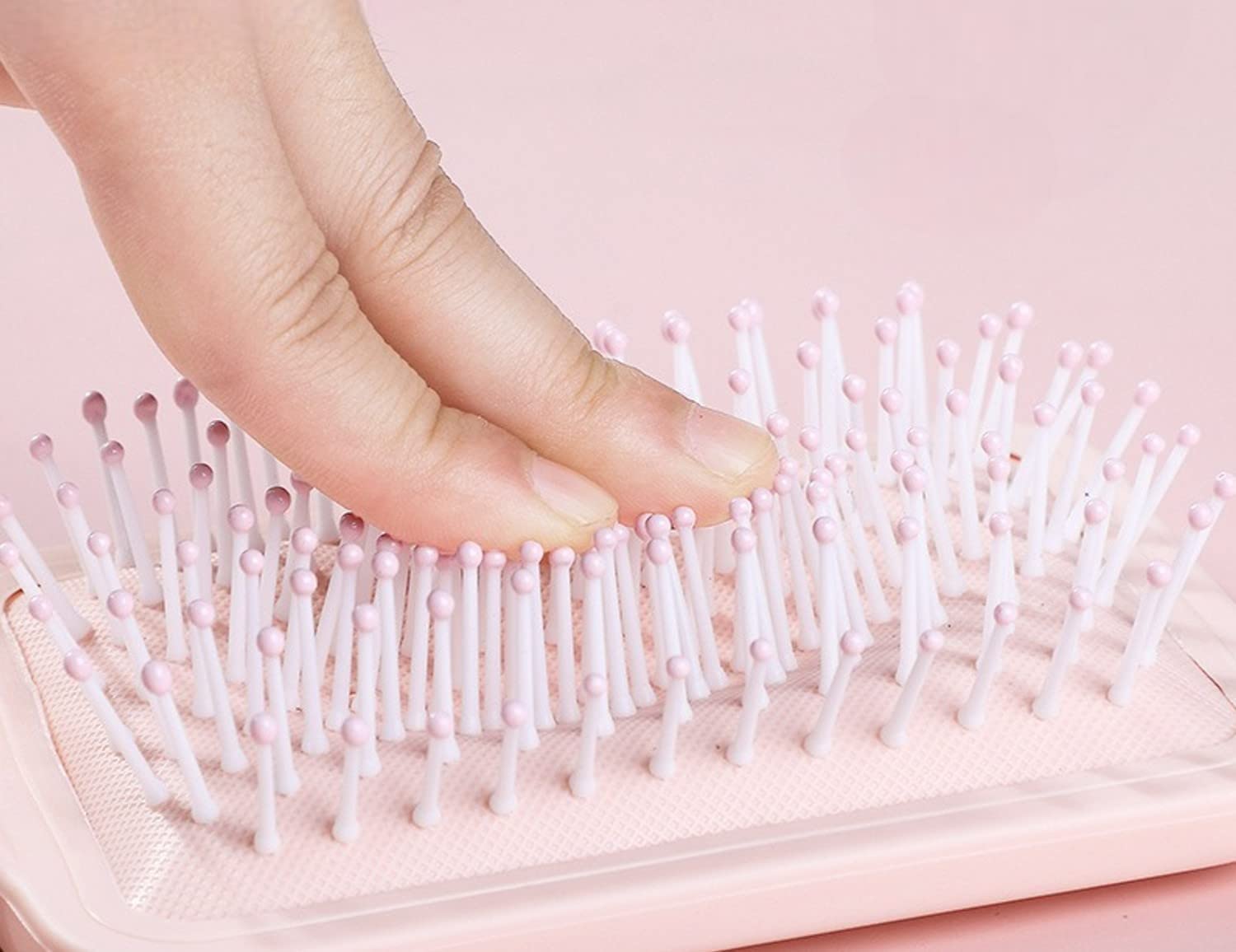 Kolorful 1 Paddle Brush for Detangling, Hair Combs Style Airbag Comb Plastic Hair Wave Brushes Blow-drying and Straightening - Professional Large Hair Brush (Briege) 2