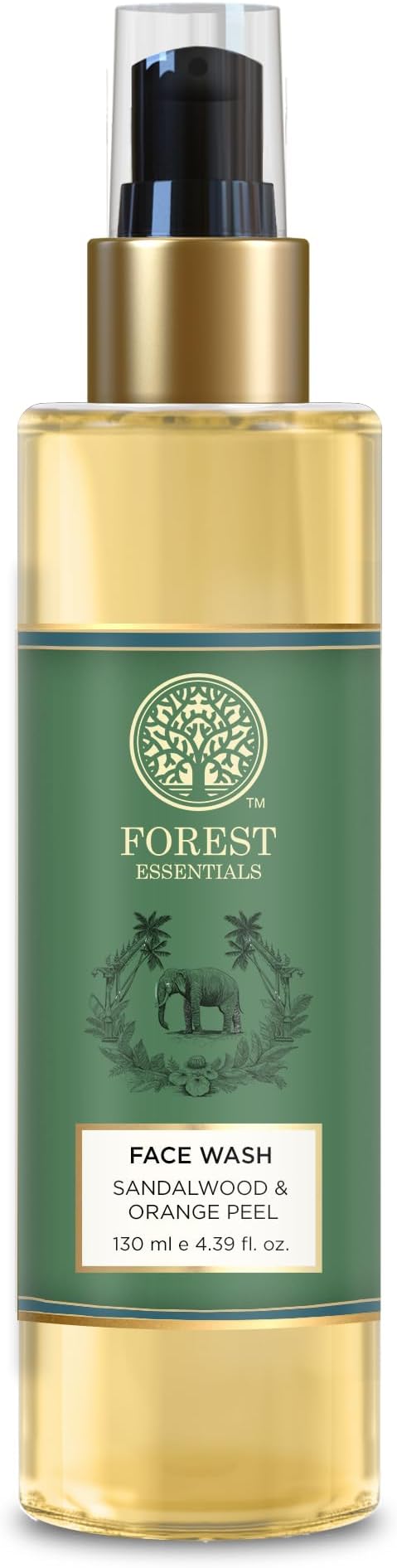 Ayurvedic Purifying Face wash with Sandalwood & Orange Peel | For All Skin Types | Sulphate Free | Paraben Free