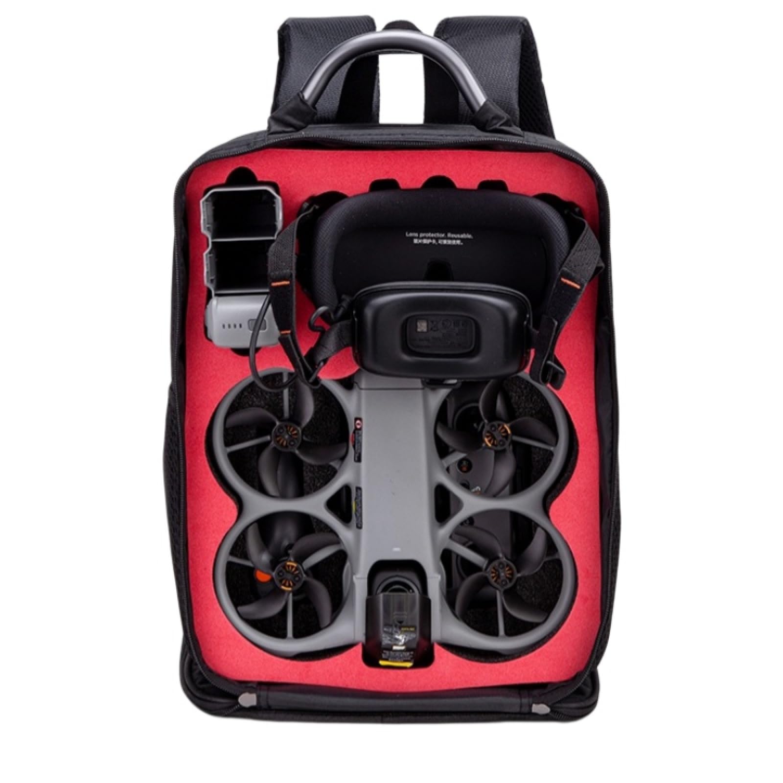 Zaino di grande capacità per DJI Avata 360, borsa portatile da viaggio per drone Avata 360/Motion Fly More Combo, per occhiali N3, custodia resistente a prova di caduta