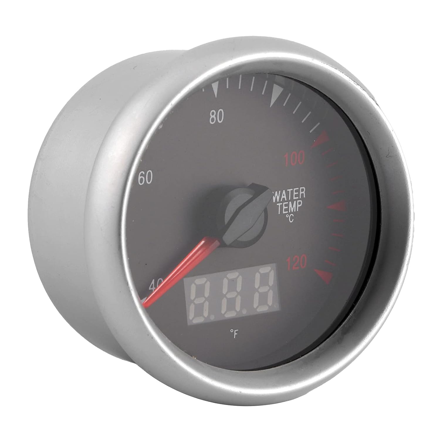 2 5in Temperature Gauge 40 120℃ Temp Meter LCD Display for DC12V Car Temperature GaugeWater Temp MeterLED Display60mm MeterUniversal GaugeCar Gauge Measure Car the