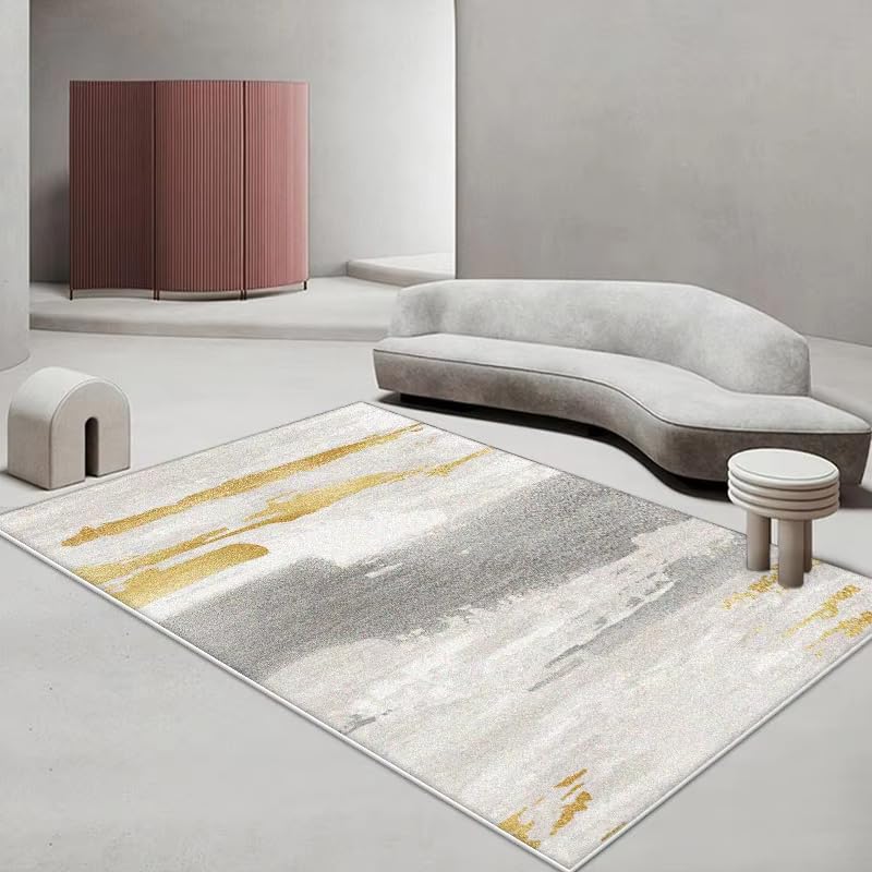 Alfombra grande para sala de estar y dormitorio de estilo moderno