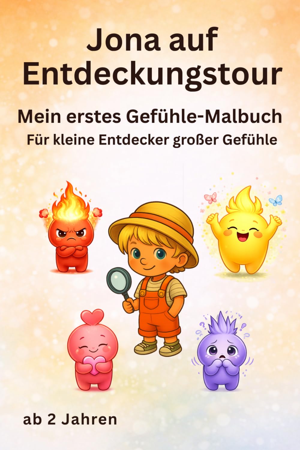 Jona auf Entdeckungstour: Jona entdeckt seine Gefühle (Jona auf Entdeckungstour – Malbuch)
