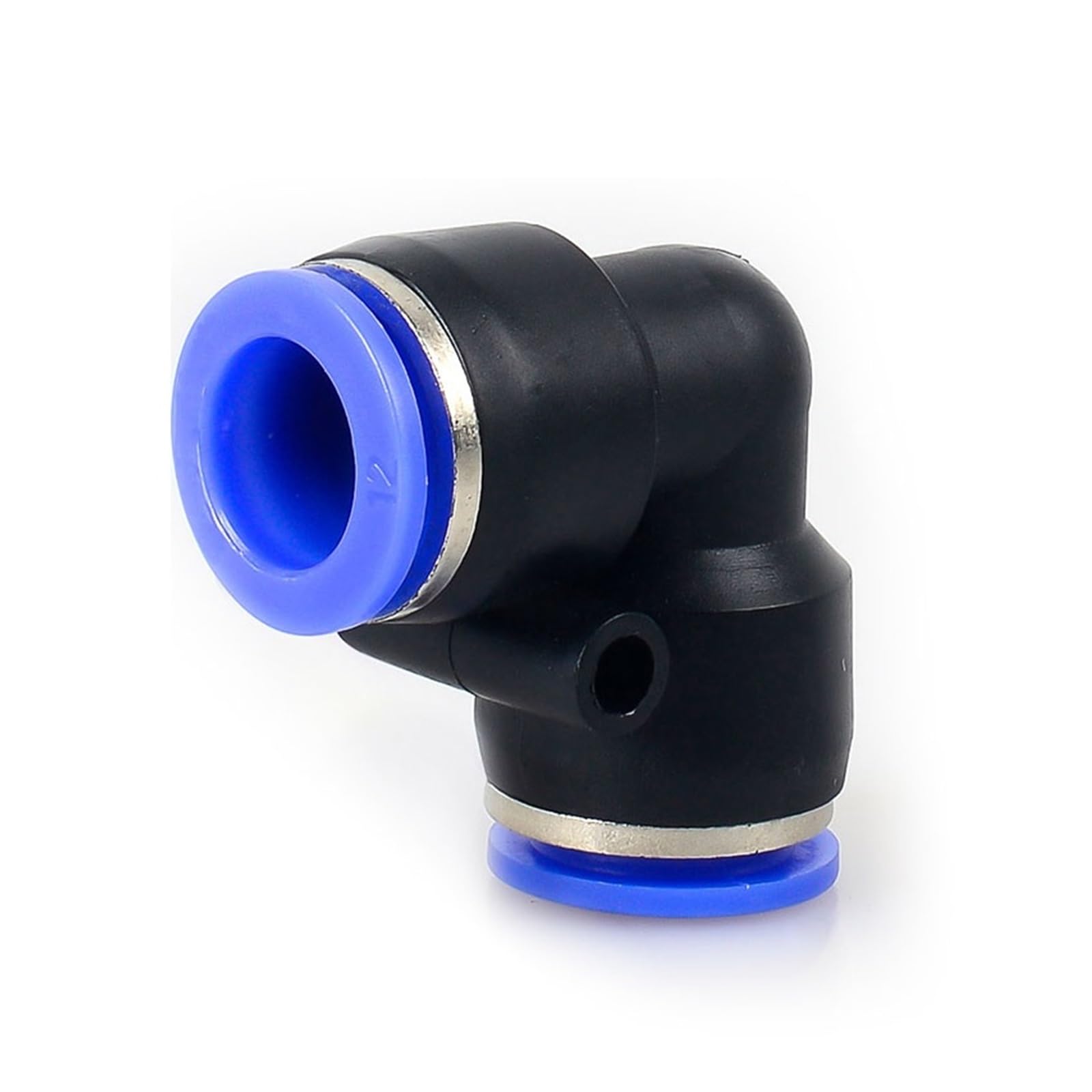 conectores neumáticos,conectores de empuje neumáti Conexiones neumáticas tipo manguera de aire acoplamiento rápido 4mm 6mm 8mm 10mm 12mm piezas neumáticas Push in(12mm)