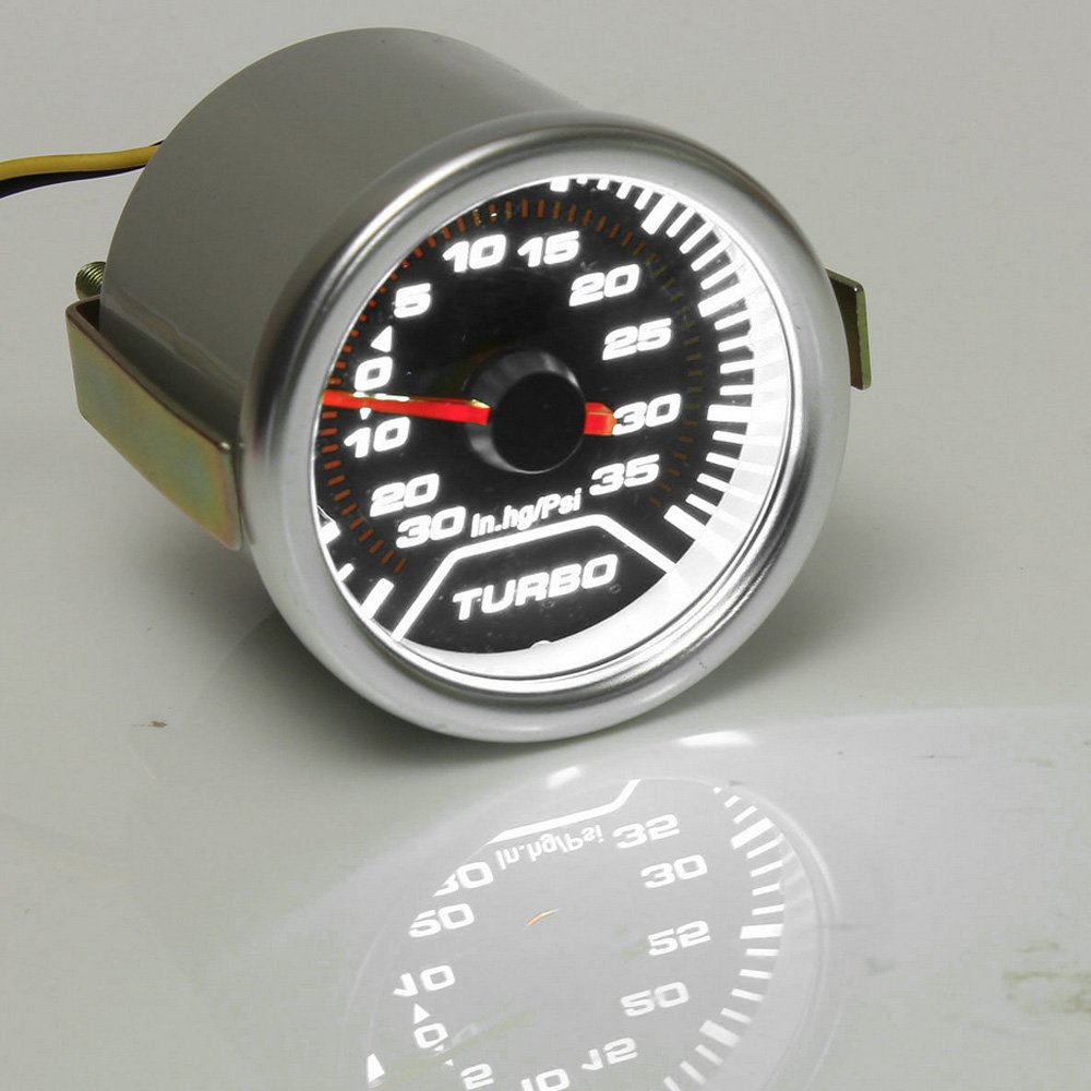 Misuratore Di Vuoto E Support - Con LED, 52 Mm, 12V, Per Auto, Moto, Barche