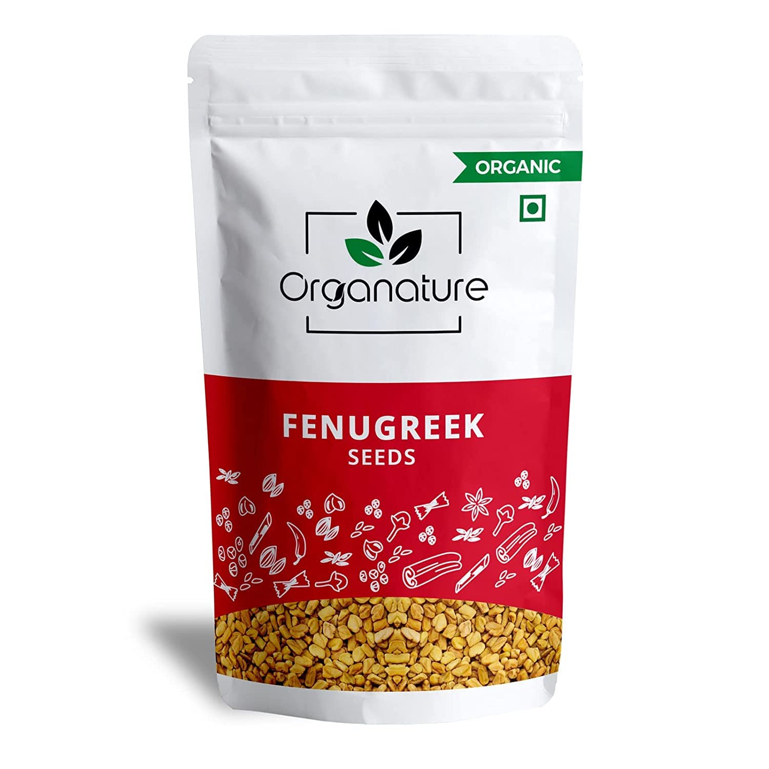 Organature Organic Fenugreek Seeds USDA Certified | Natural Whole Dried Fenugreek Seeds | Sabut Methi Dana | Indian Spices & Masala Pack of 850 Grams (B0BWJNX7TP) Amazon Price History, Amazon Price Tracker