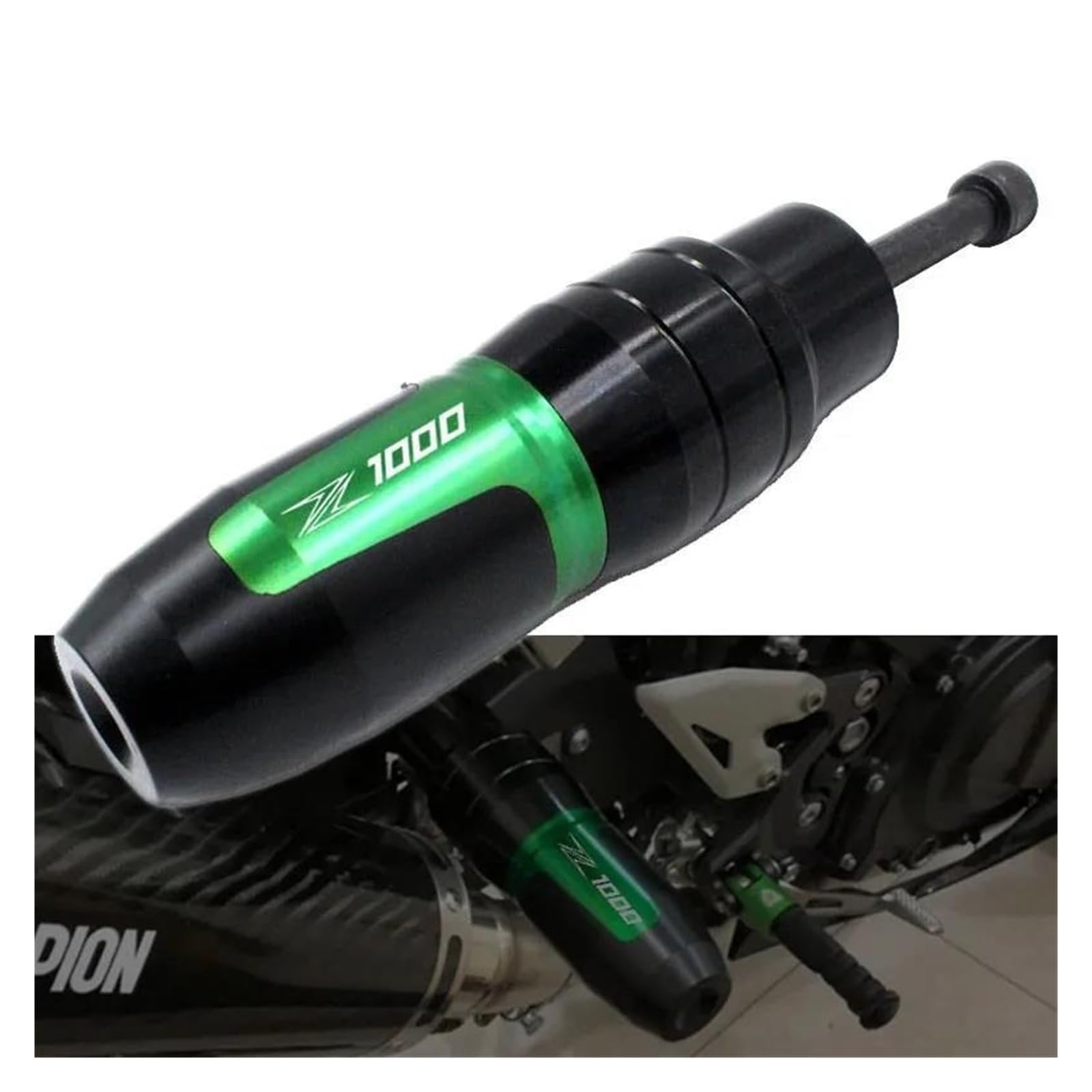 Amazon.com: QNARHGYD Motorcycle Frame Sliders for Kawasaki Z1000 Z
